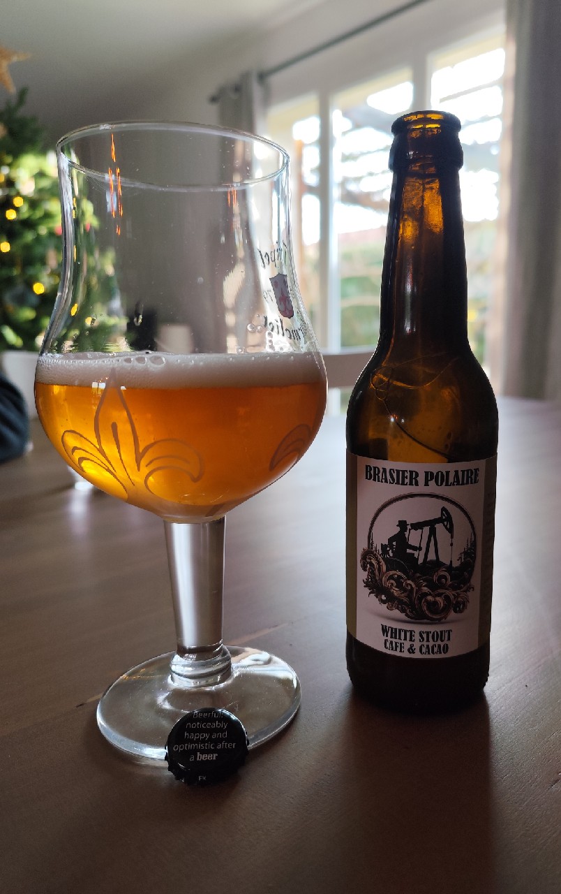 Brasier Polaire white stout, Brasserie Kachmar