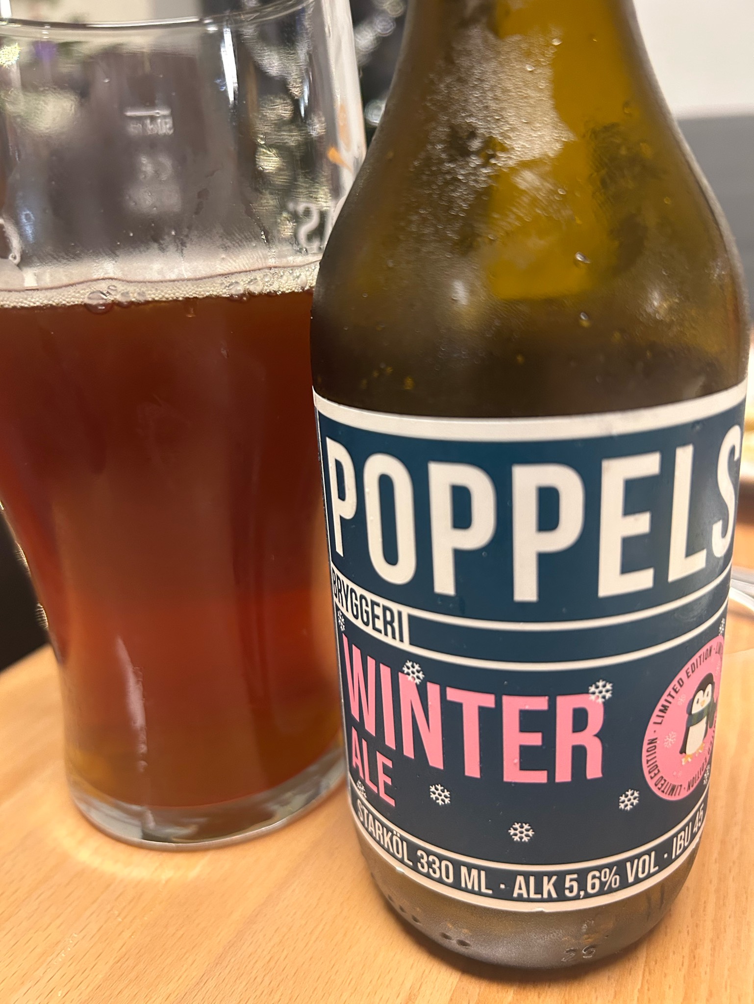 Poppels Winter Ale 2023, Sweden