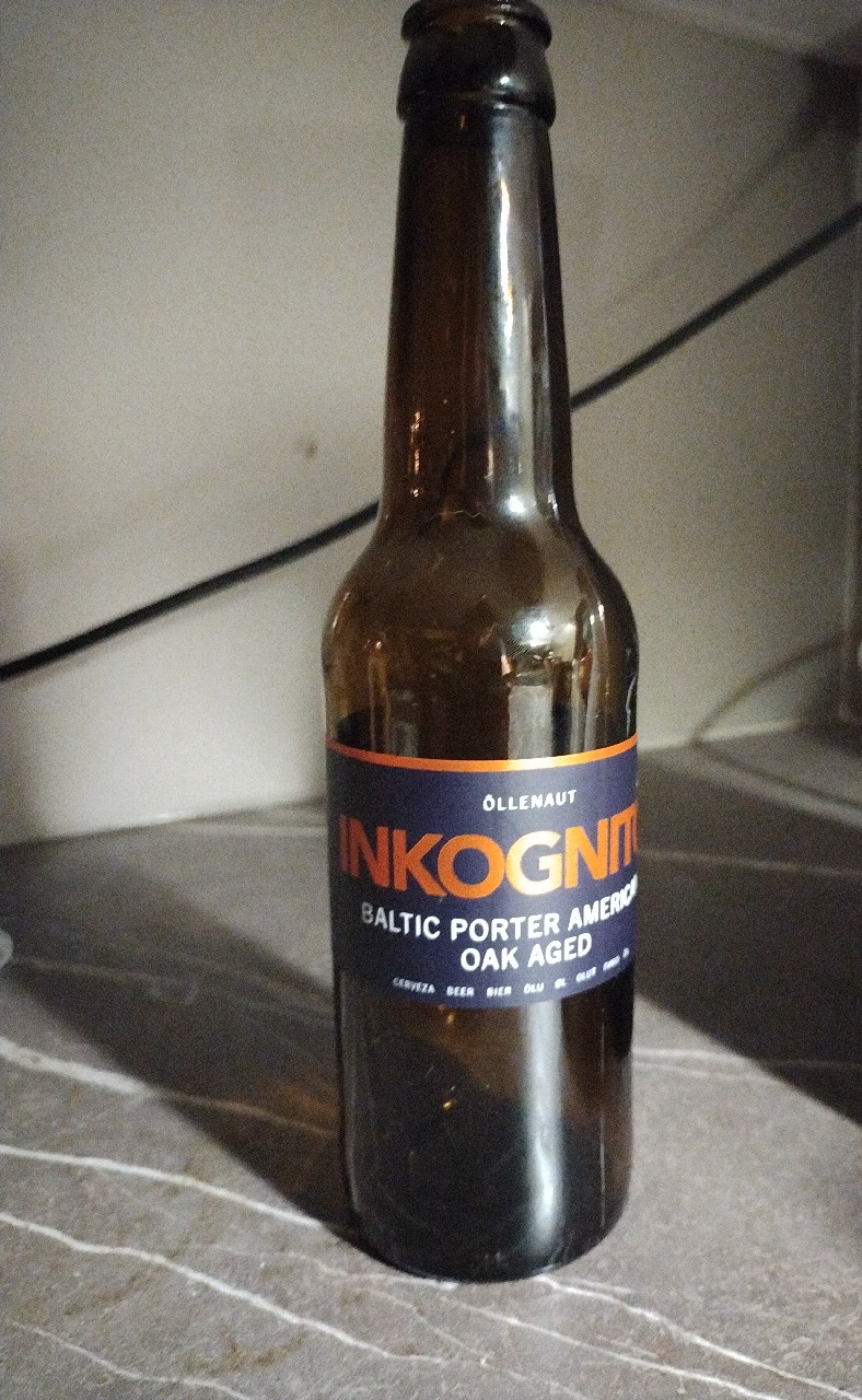 Inkognito Baltic Porter American Oak Aged, Estonia