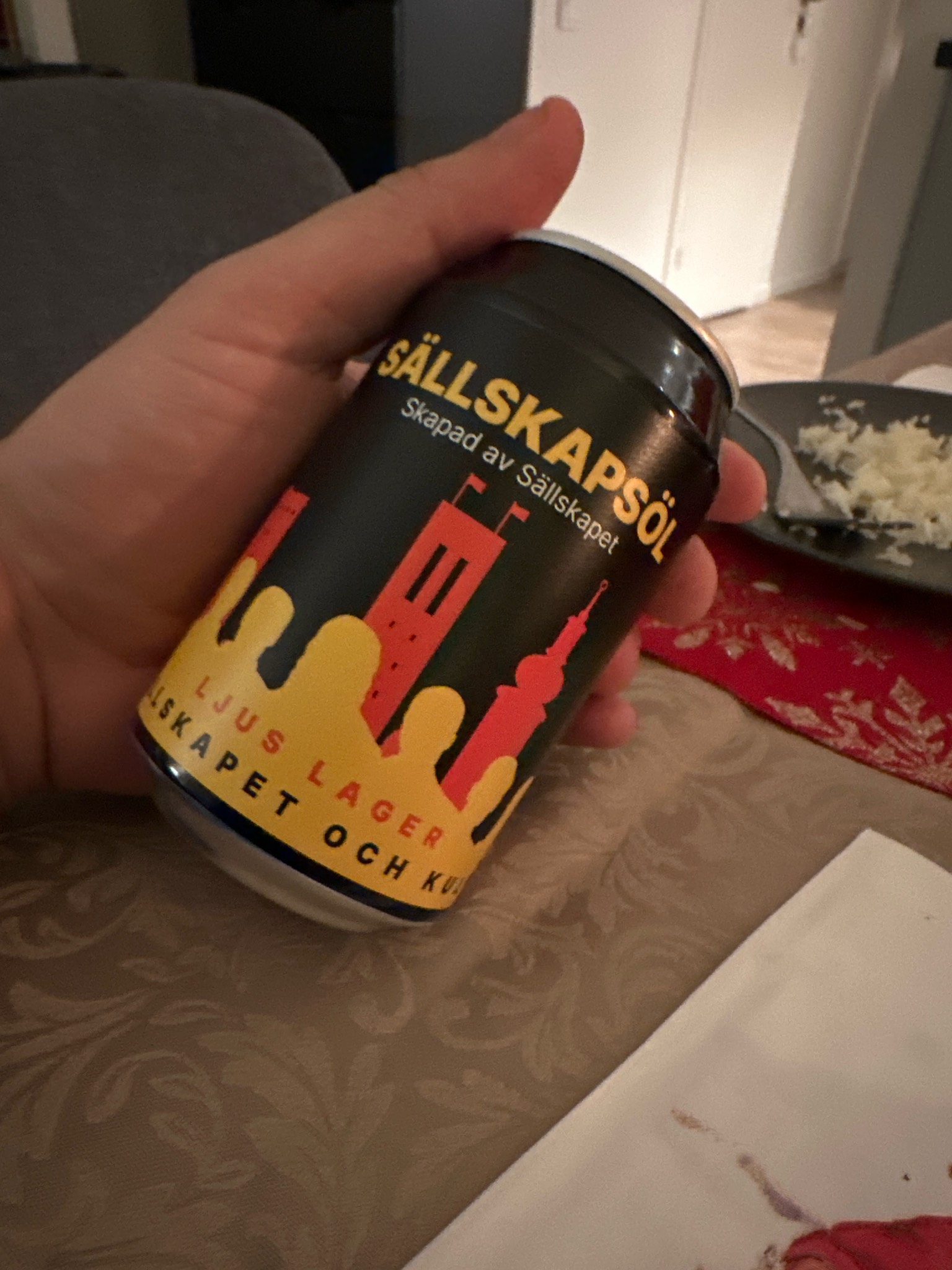 sällskapsöl ljus lager, Sweden