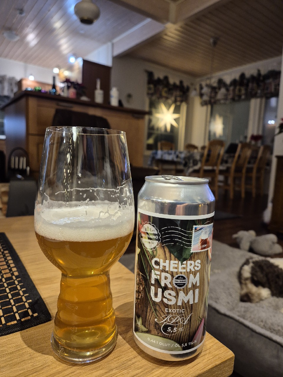 Cheers from Usmi, Finland