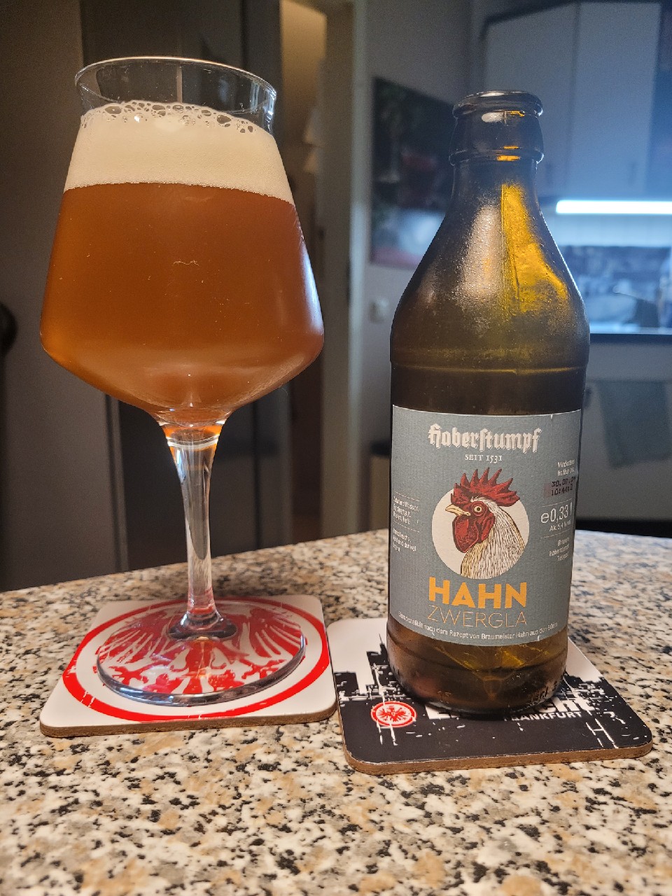 Hahn Zwergla, Brauerei Haberstumpf