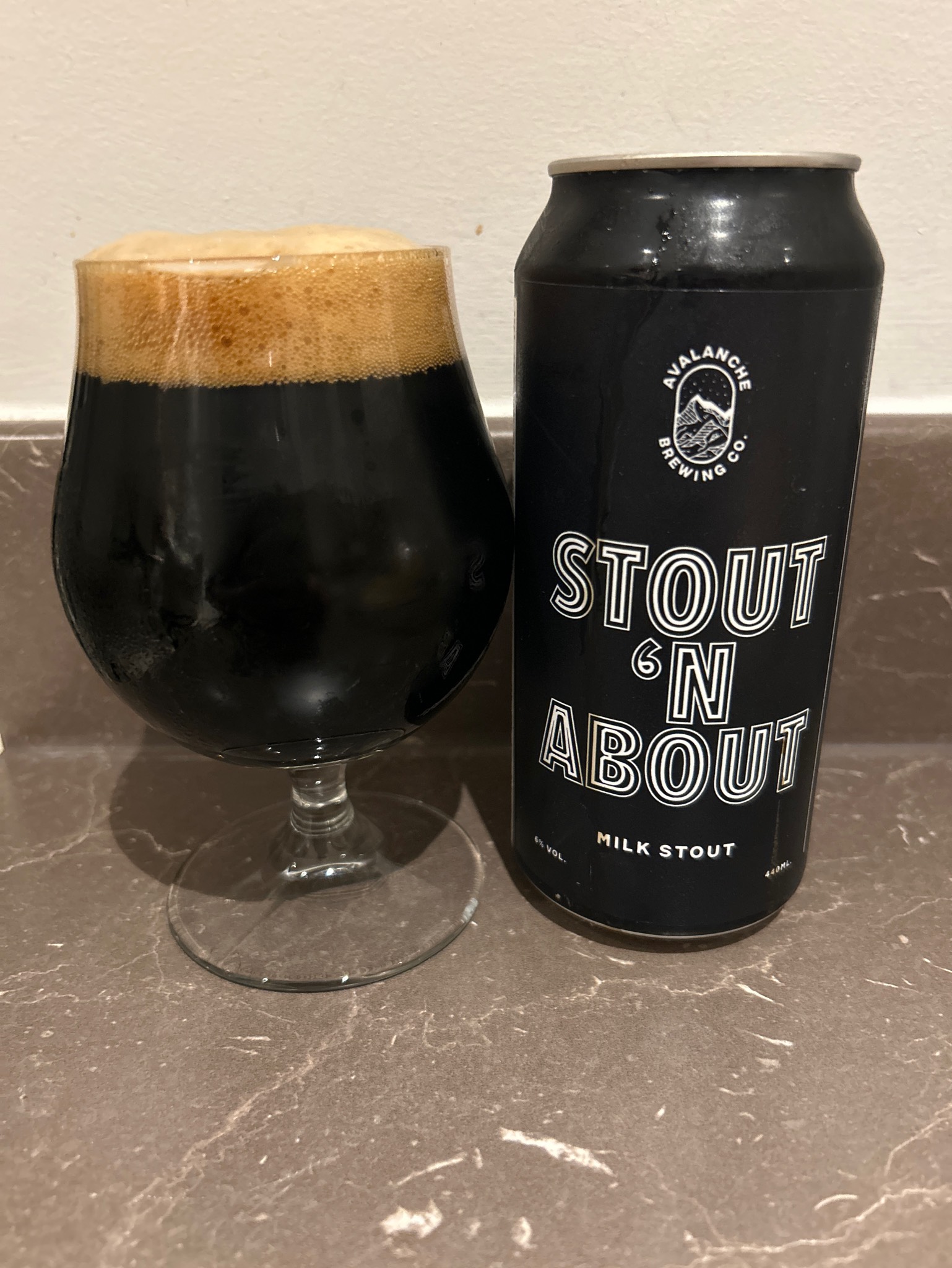 Stout N About, Avalanche Brew Co