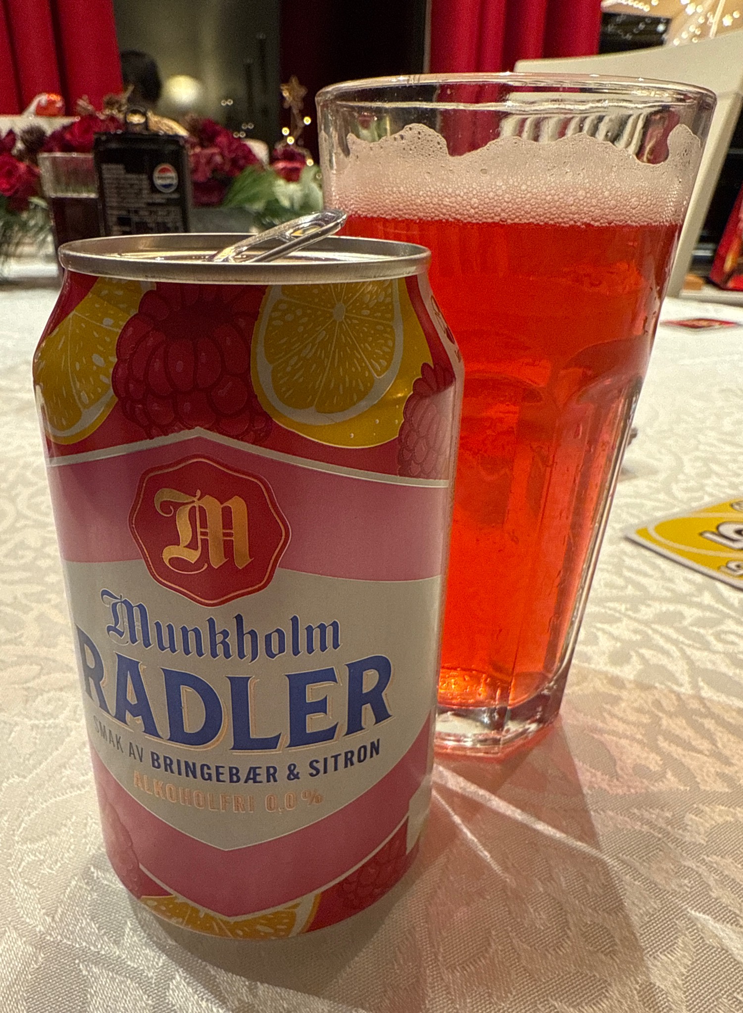 Munkholm Radler Bringebær & Sitronsmak, Norway