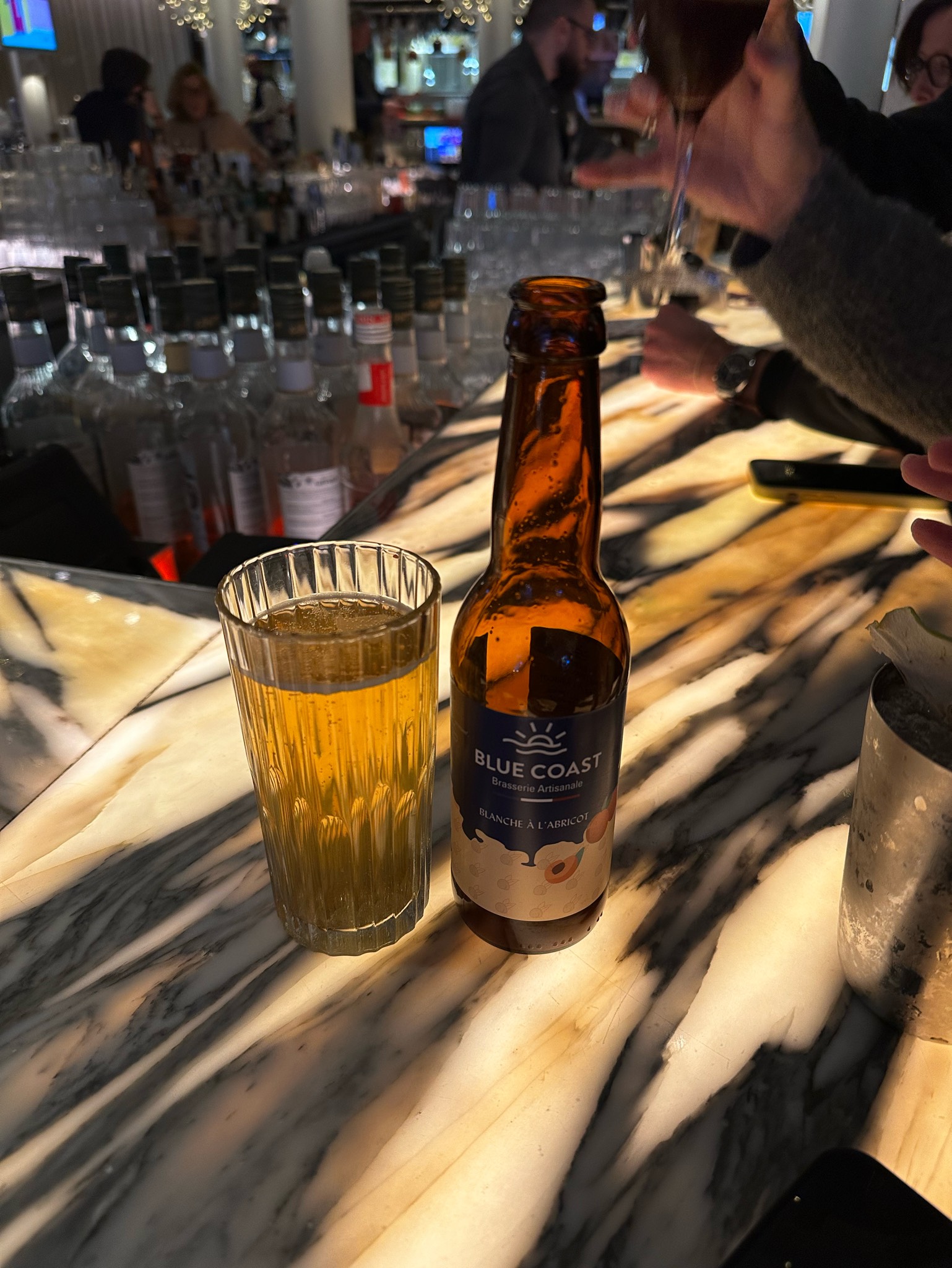 Blue Coast Blanche À L'Abricot, France