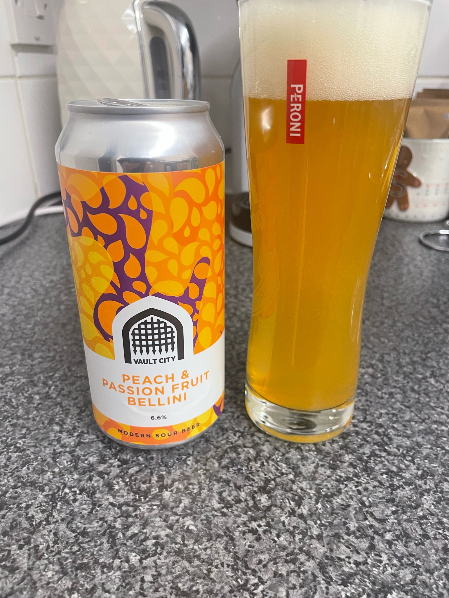 Peach & Passionfruit Bellini, Scotland