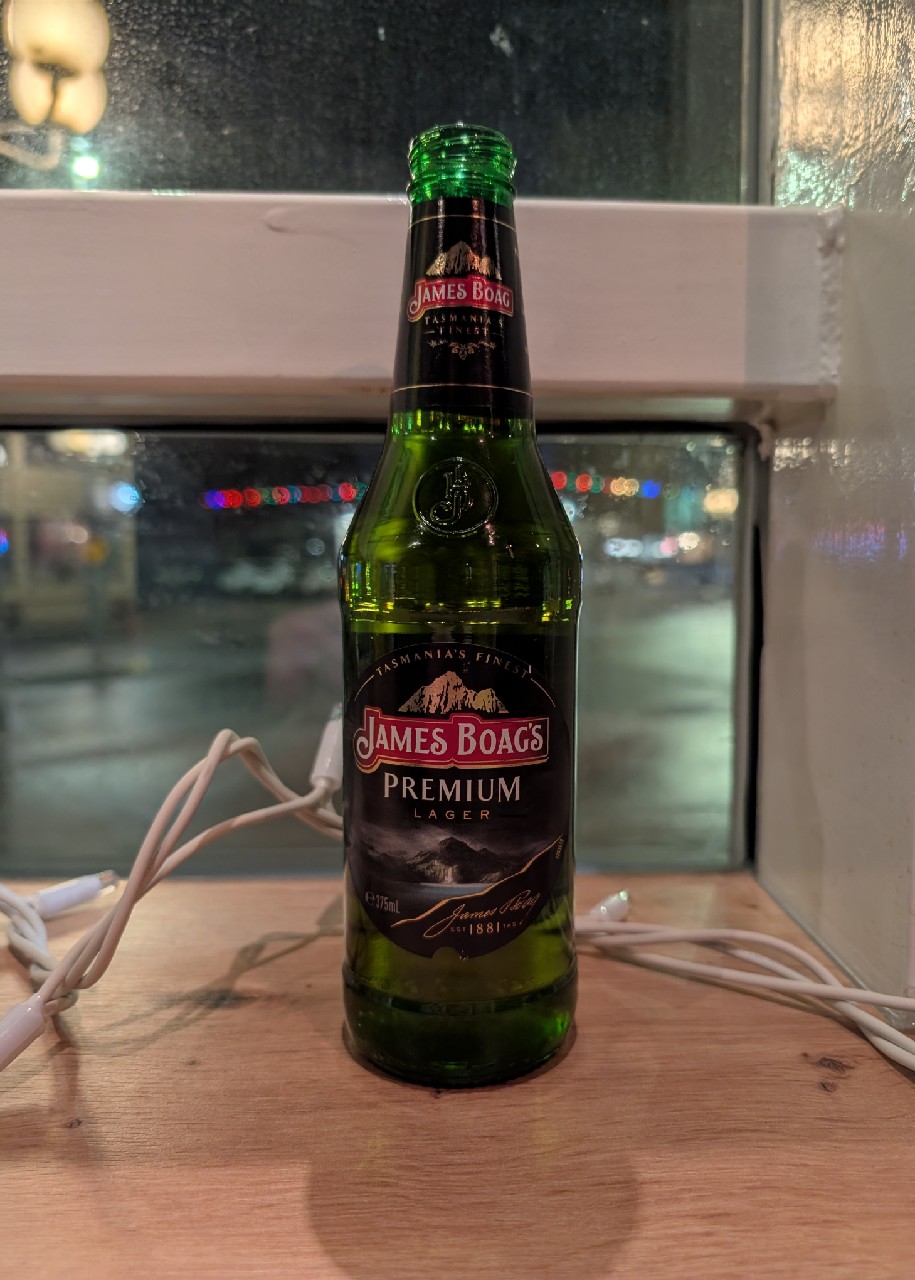 James Boag's Premium Lager 5.0 %, J. Boag & Son (Lion Co.)