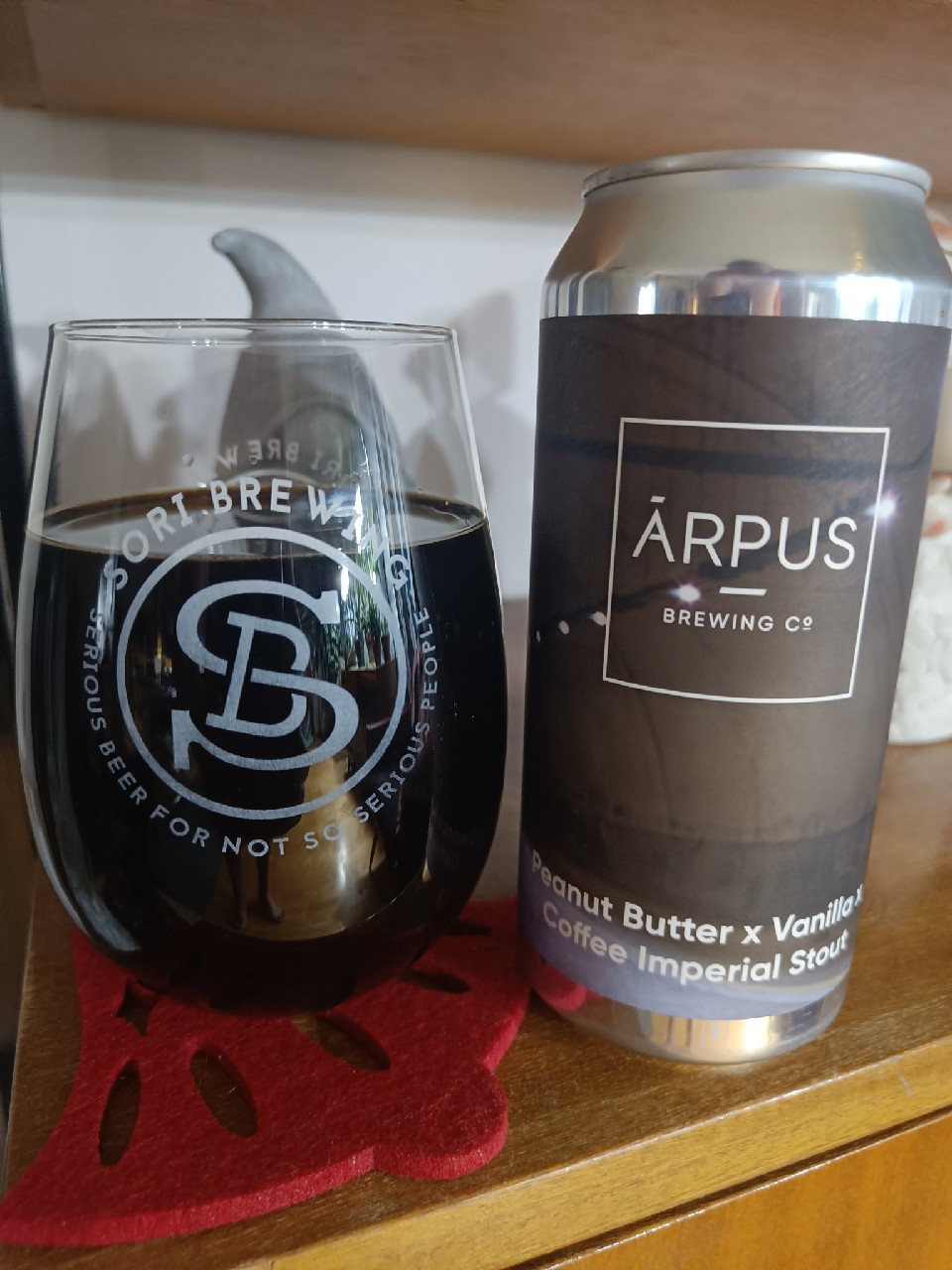 Peanut Butter x Vanilla x Coffee Imperial Stout, Latvia