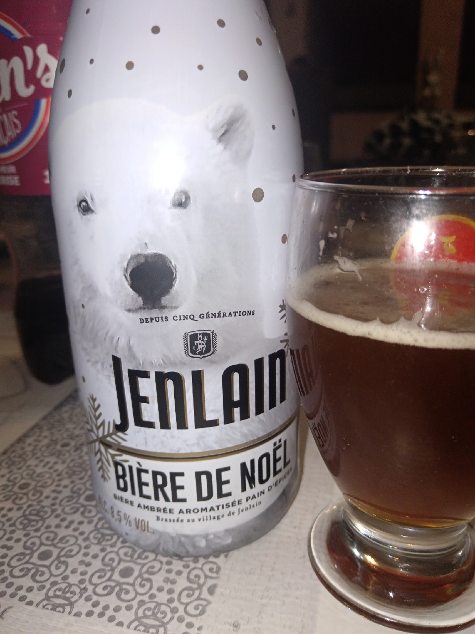 Jenlain Bière De Noël 2022, France