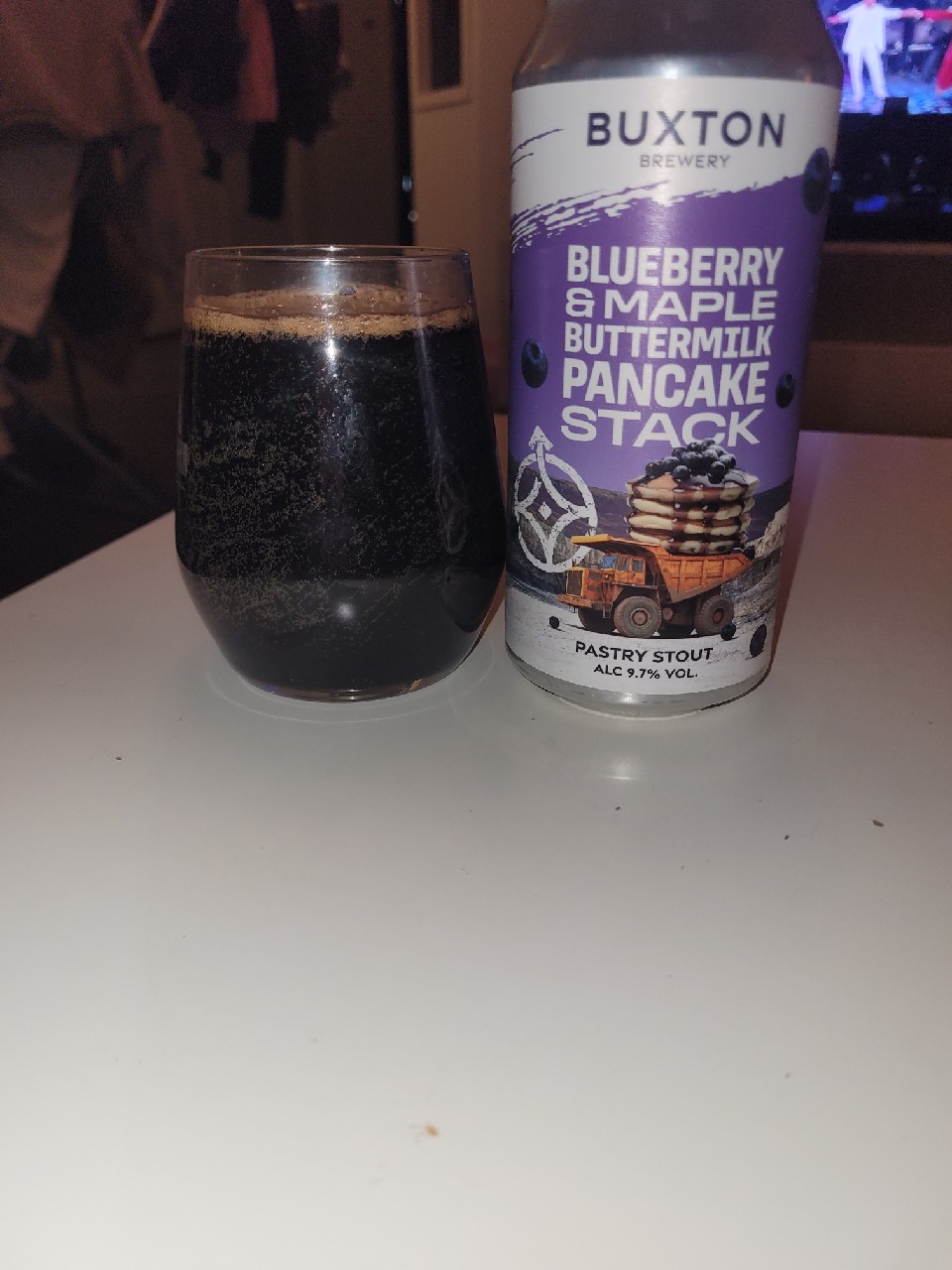 Blueberry & Maple Buttermilk Pancake Stack, England