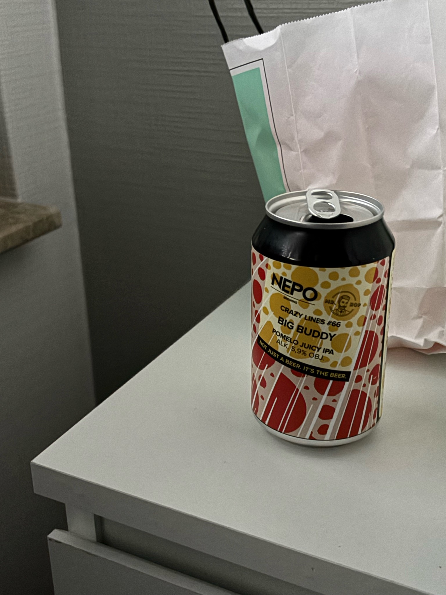 Crazy Lines #66: Big Buddy - Pomelo Juicy IPA, Poland