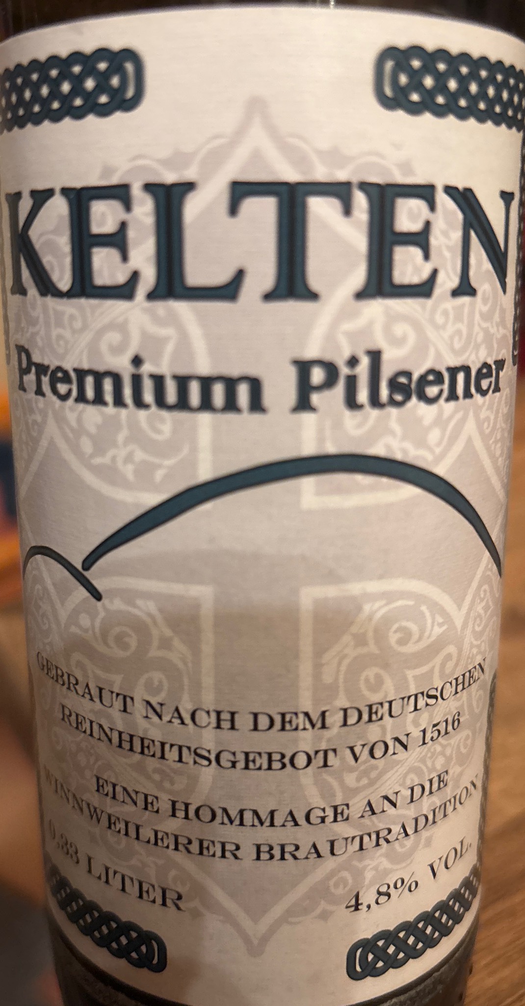 Kelten Premium Pilsener, Kirner Privatbrauerei Ph. & C. Andres