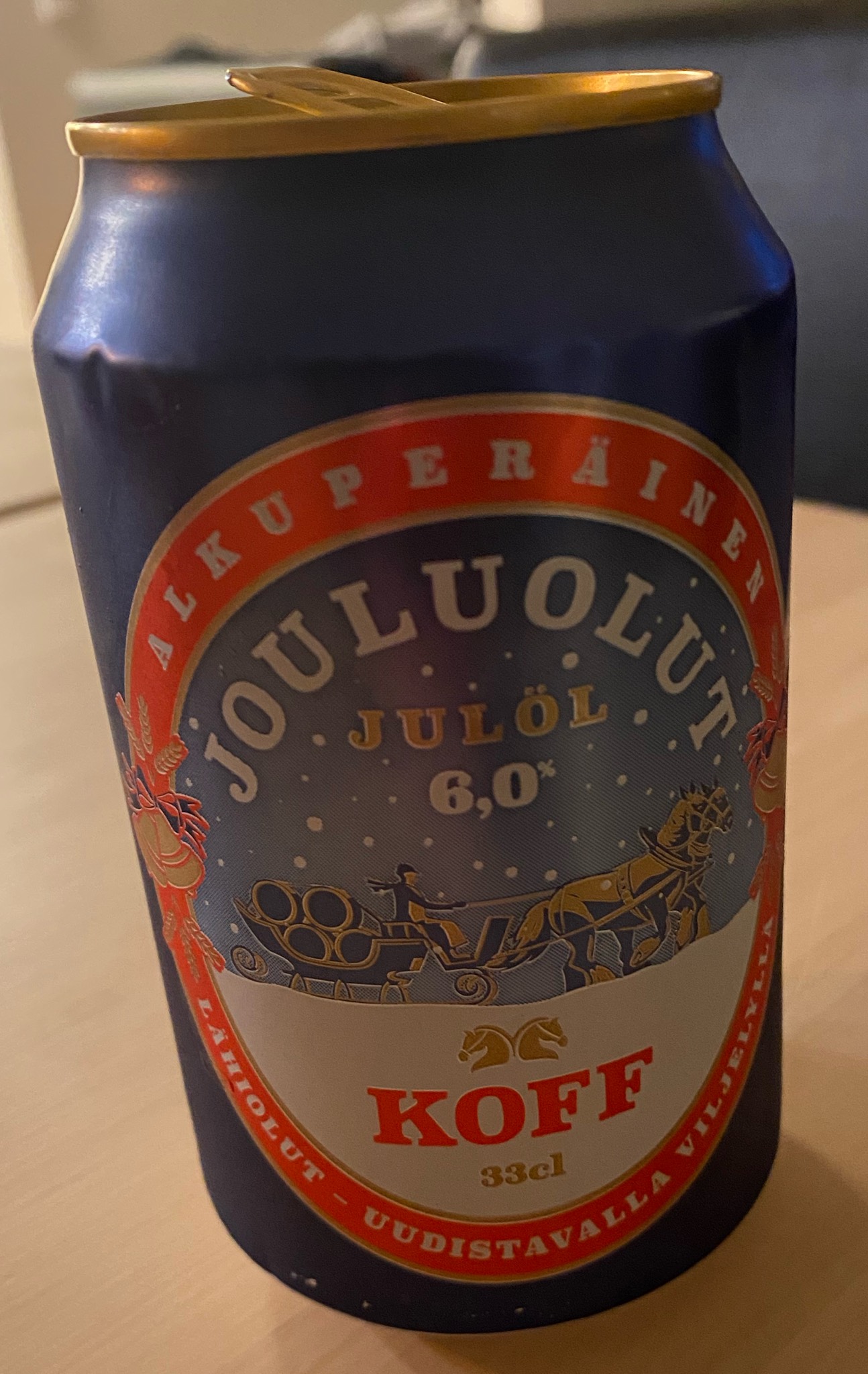 Sinebrychoff Jouluolut 6.0%, Finland