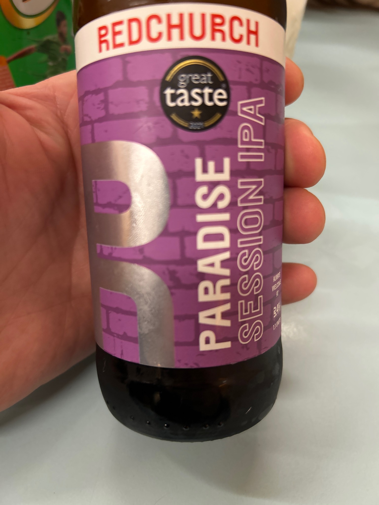 Paradise Pale Ale, The Redchurch Brewery