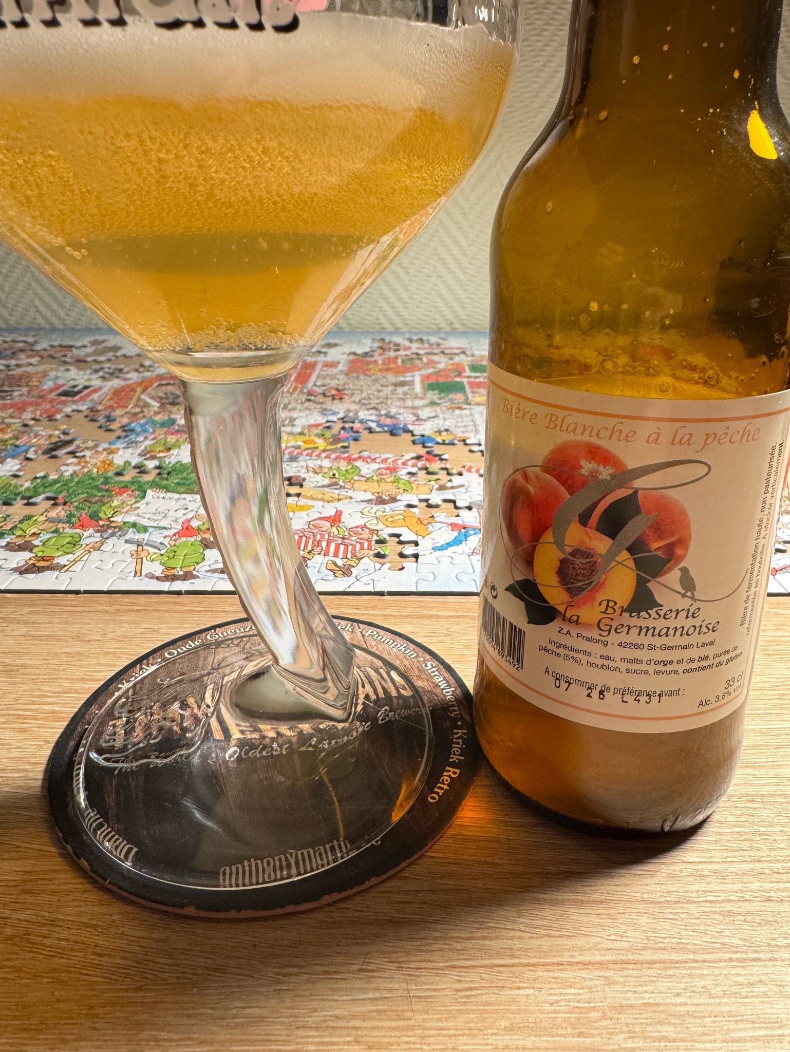 La Germanoise Blanche à la Pêche, France