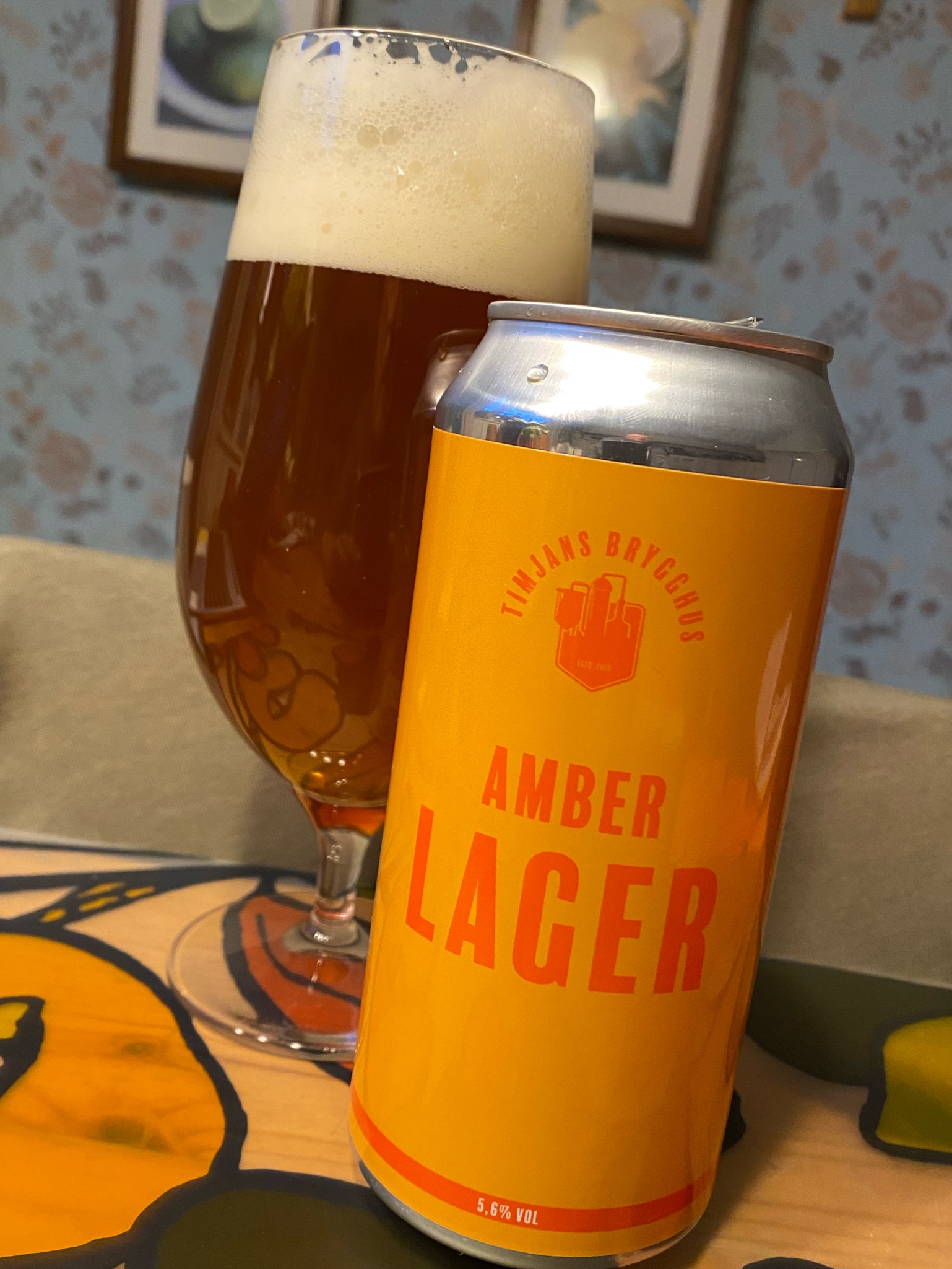 Amber Lager, Timjans brygghus