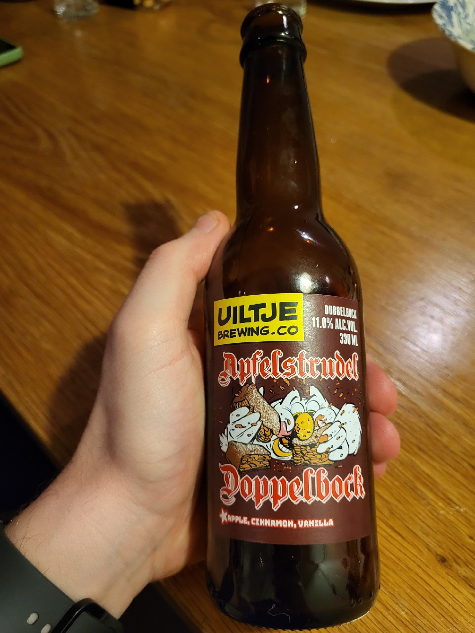 Apfelstrudel Doppelbock, Netherlands
