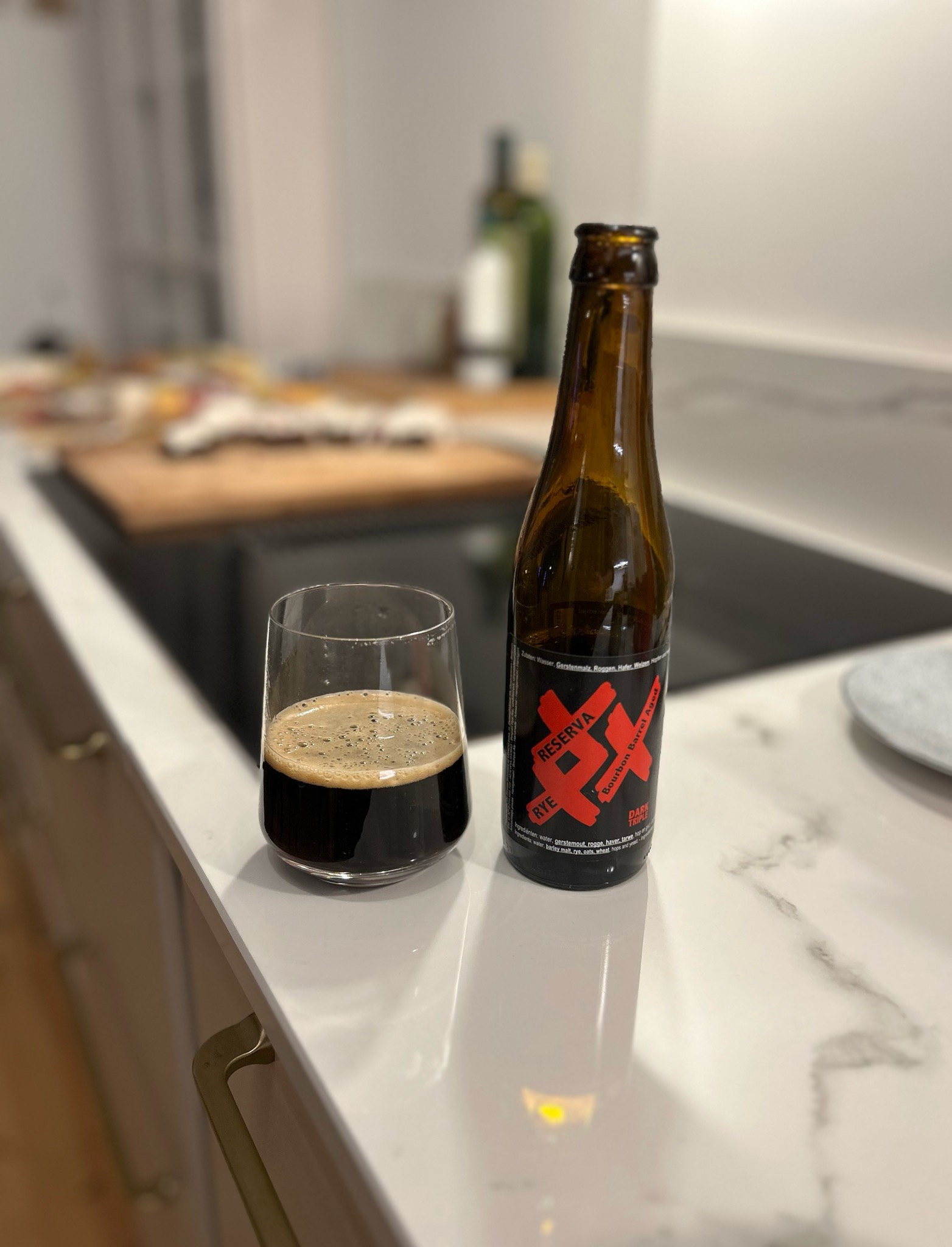 XXX Rye Quad Reserva Bourbon Barrel Aged, Belgium