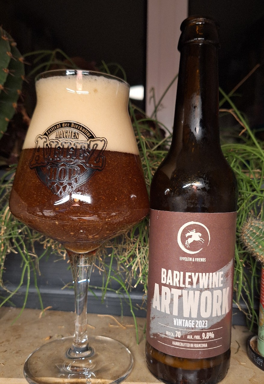 Barleywine Artwork Vintage 2023, Eppelein & Friends Craft Bier Manufaktur