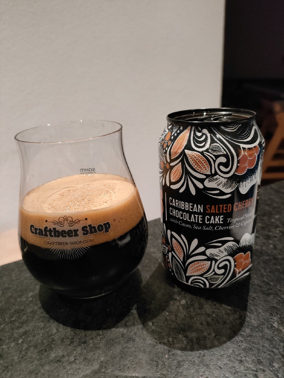 Caribbean Salted Cherry Chocolate Cake, England