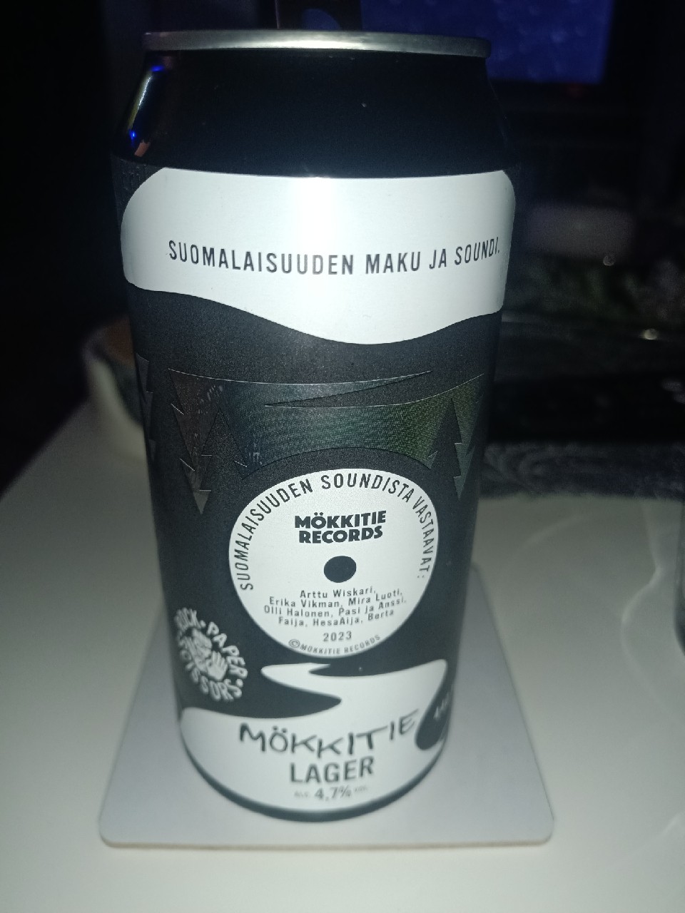 Mökkitie Lager, Finland