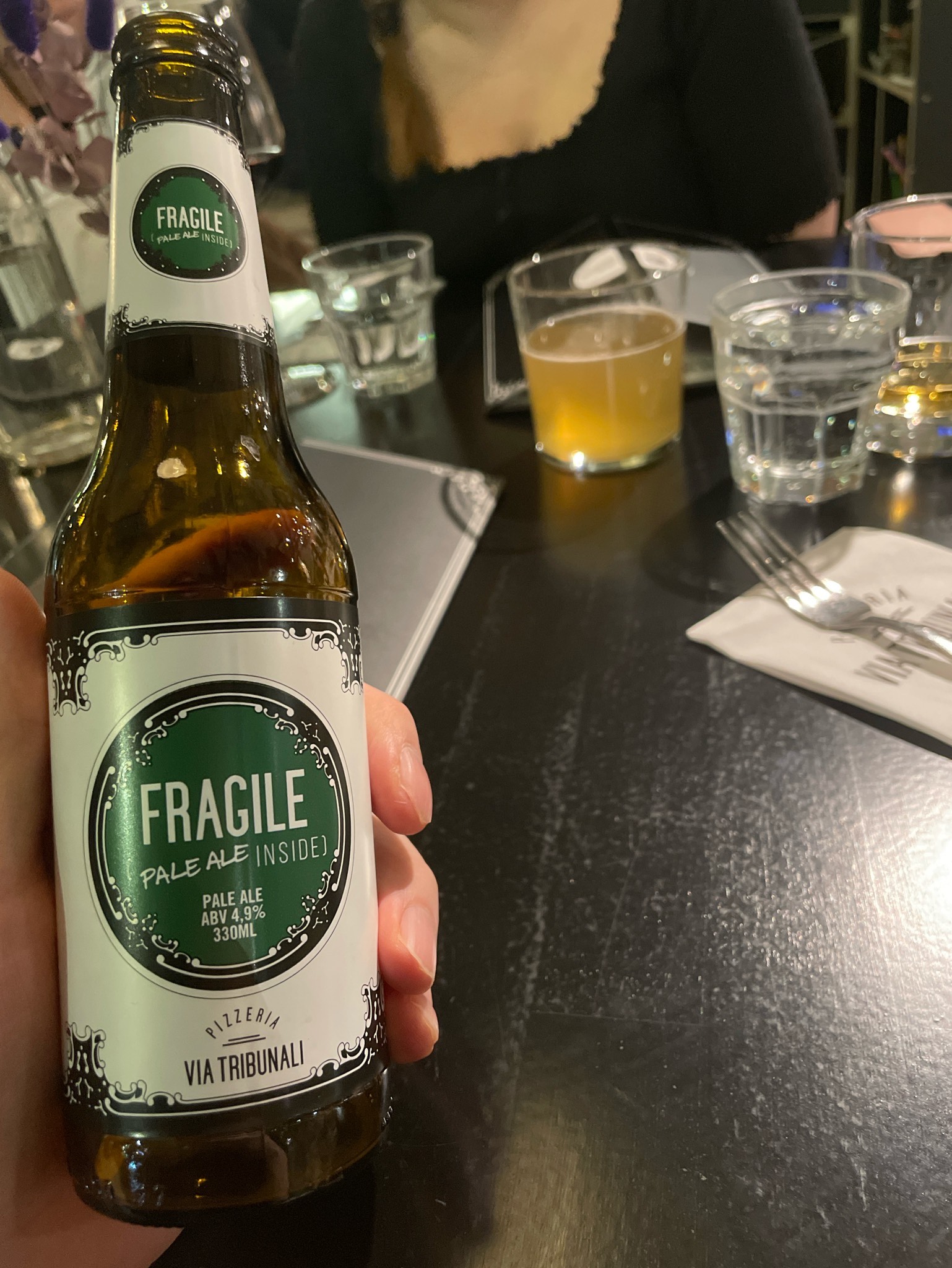 Fragile Pale Ale Inside - Via Tribunali, Finland