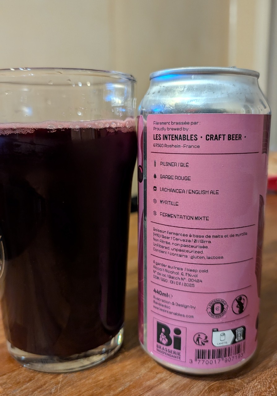 Muffin Myrtille, France