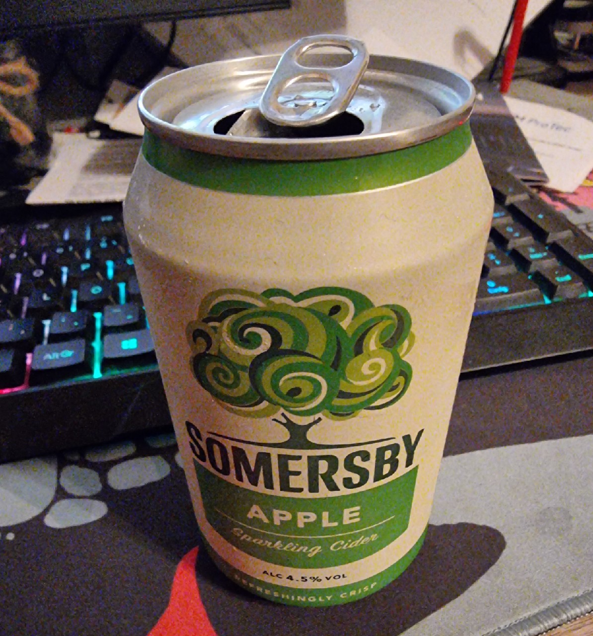 Somersby Apple Lite Sparkling Cider, Denmark