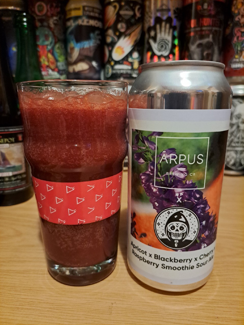 Apricot x Blackberry x Cherry x Raspberry Smoothie Sour Ale (Collab Messorem), Latvia