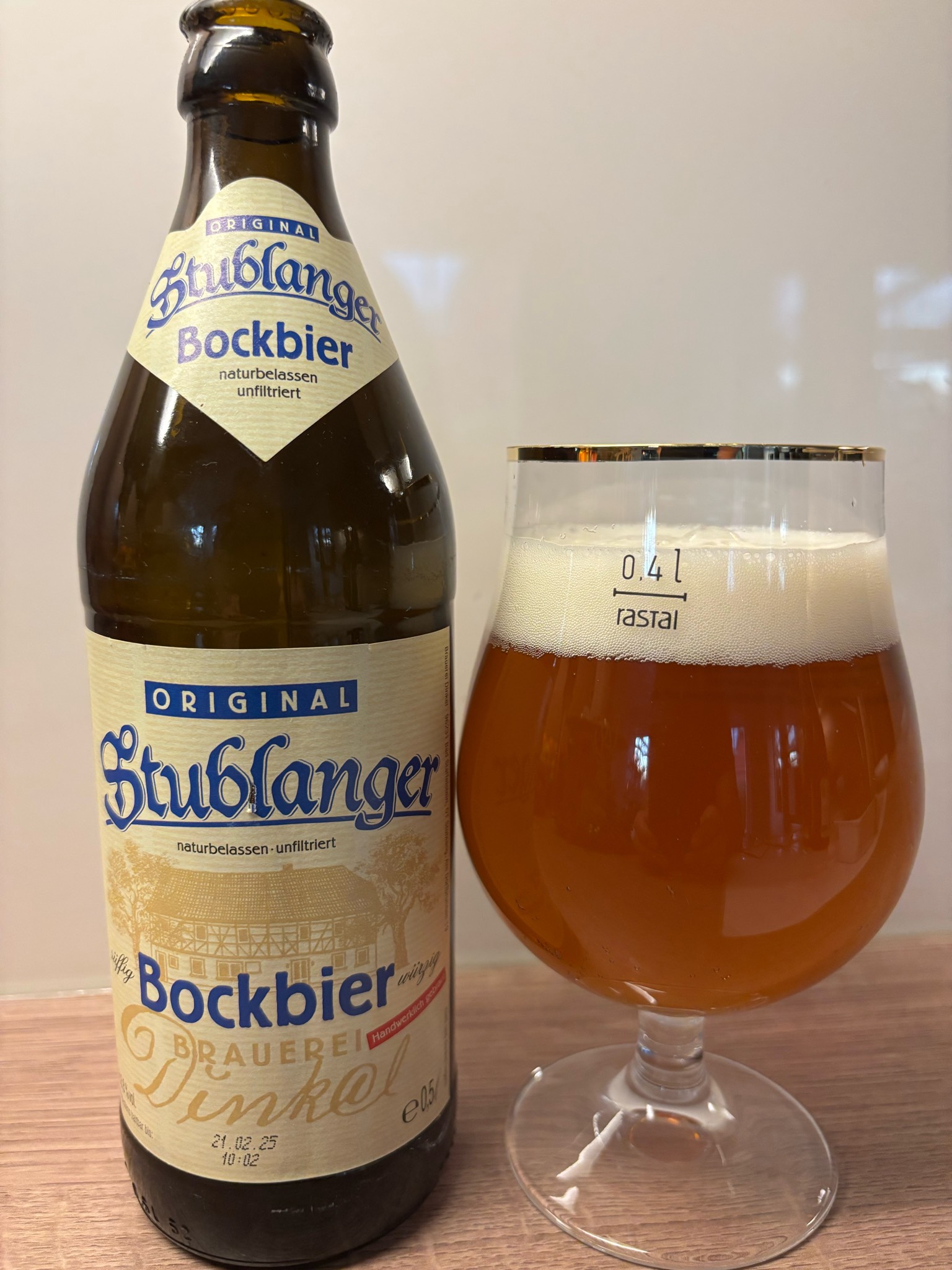 Stublanger Bockbier, Brauerei Dinkel
