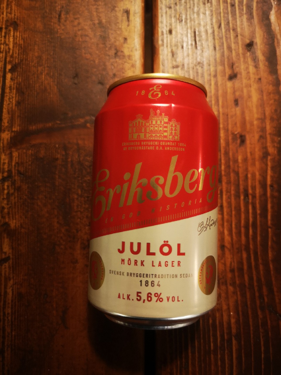 Eriksberg Julbrygd / Julöl, Sweden