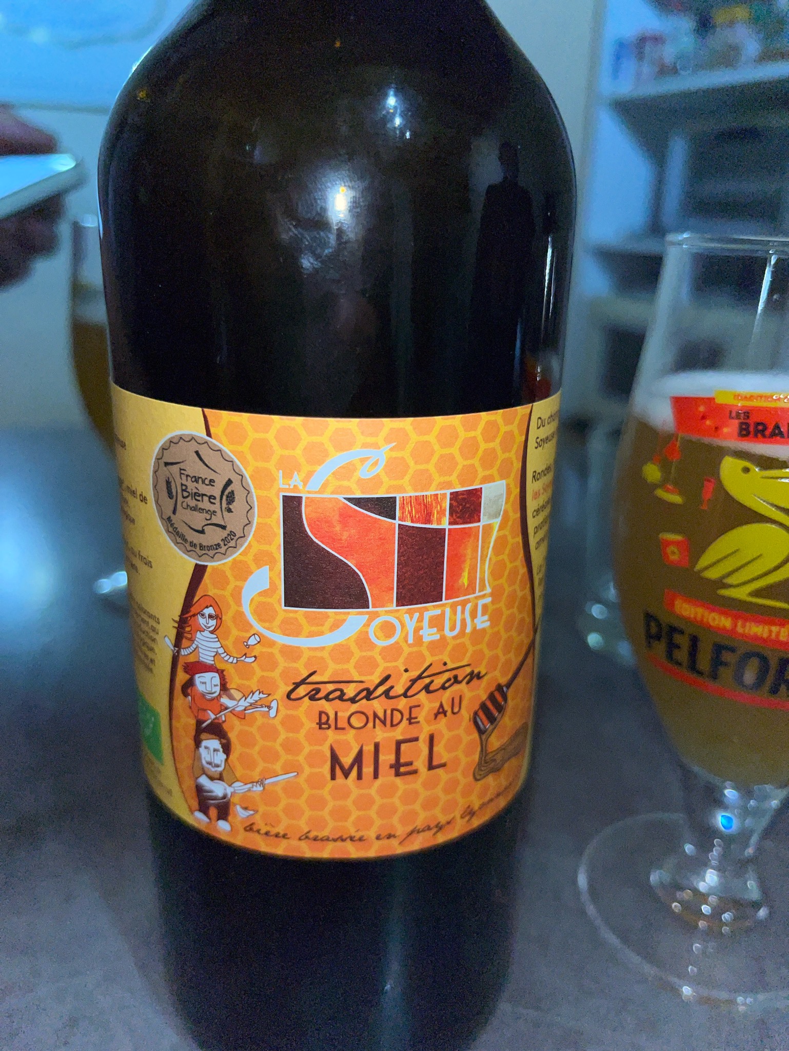 La Soyeuse Tradition Blonde, Ferme-Brasserie La Soyeuse