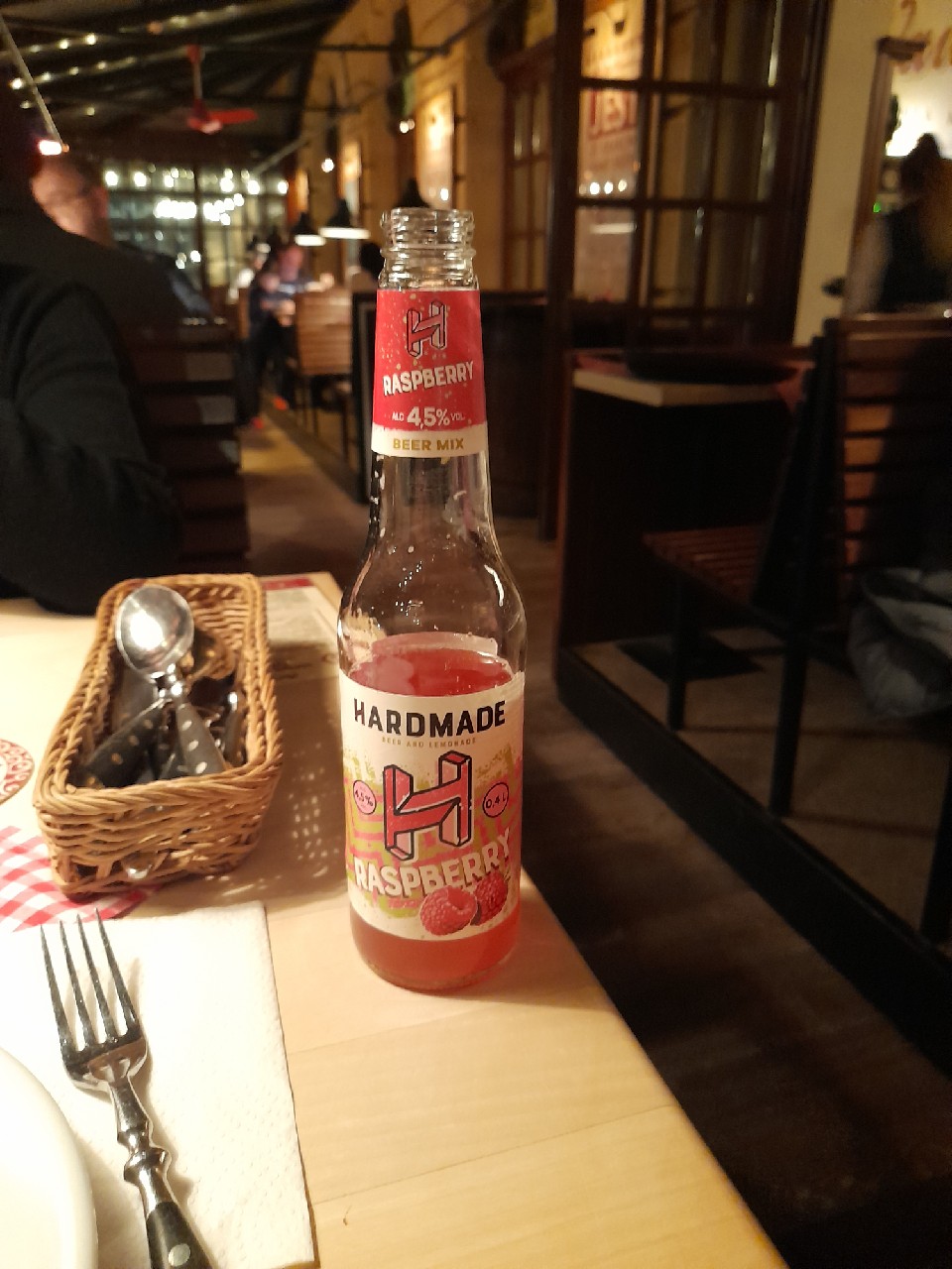Hardmade Raspberry Crush, Butelka Bezzwrotna