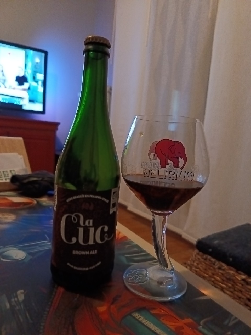 la cuc brown ale, Brasserie La Cuc