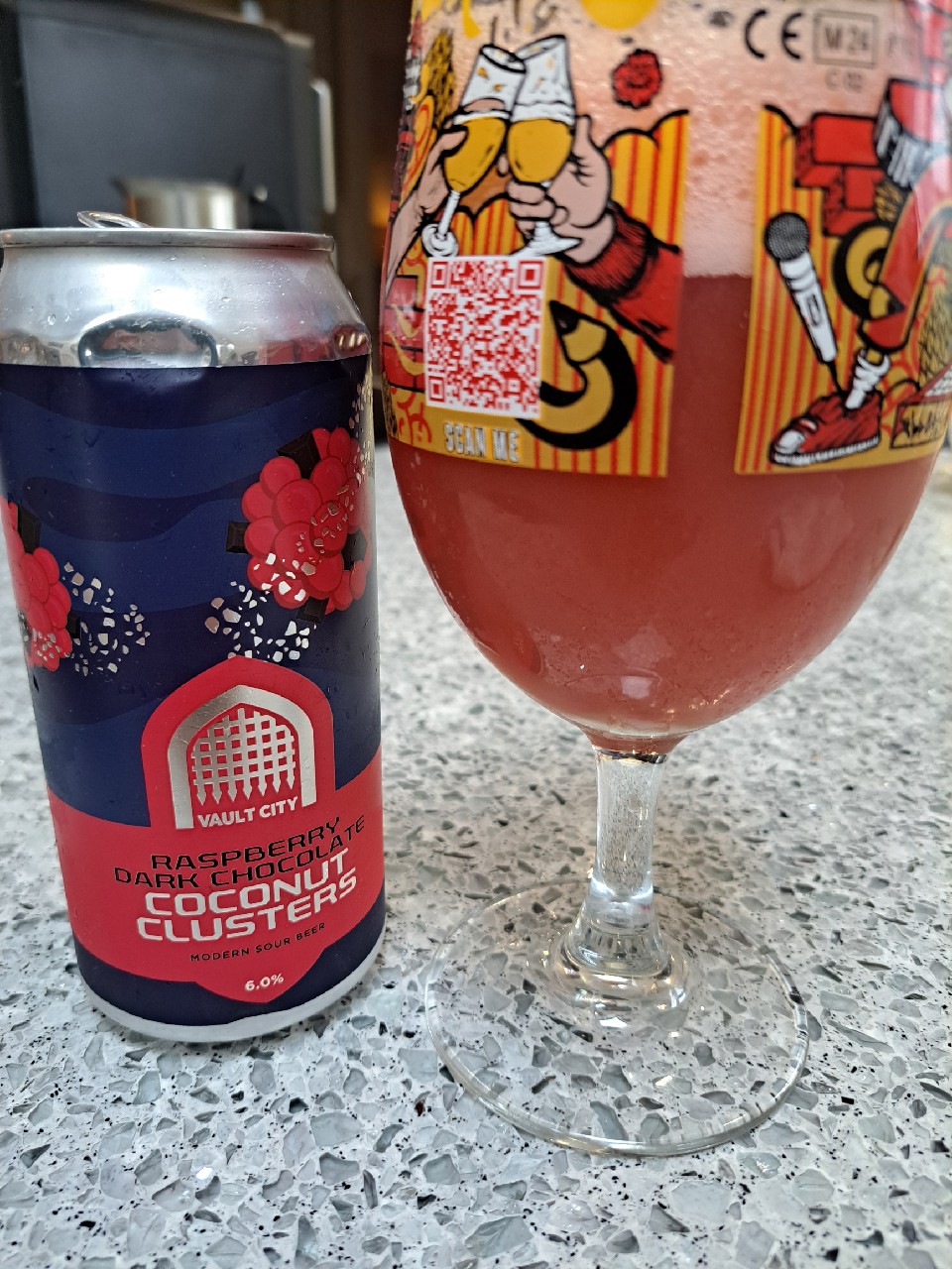 Raspberry Dark Chocolate Coconut Cluster, Scotland