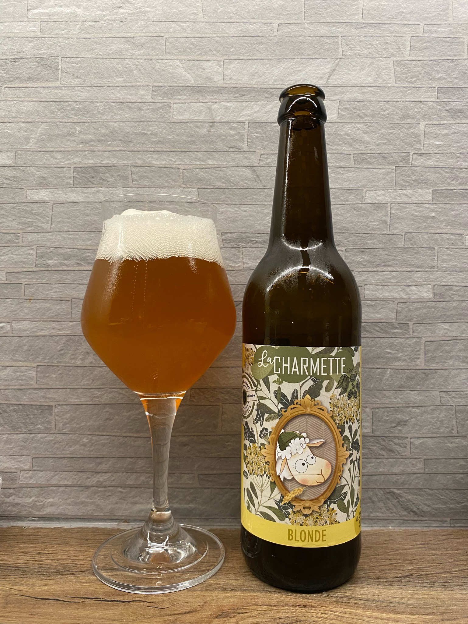 La Charmette Blonde, Microbrasserie Des Côtes Touloises (Ex Montapic)