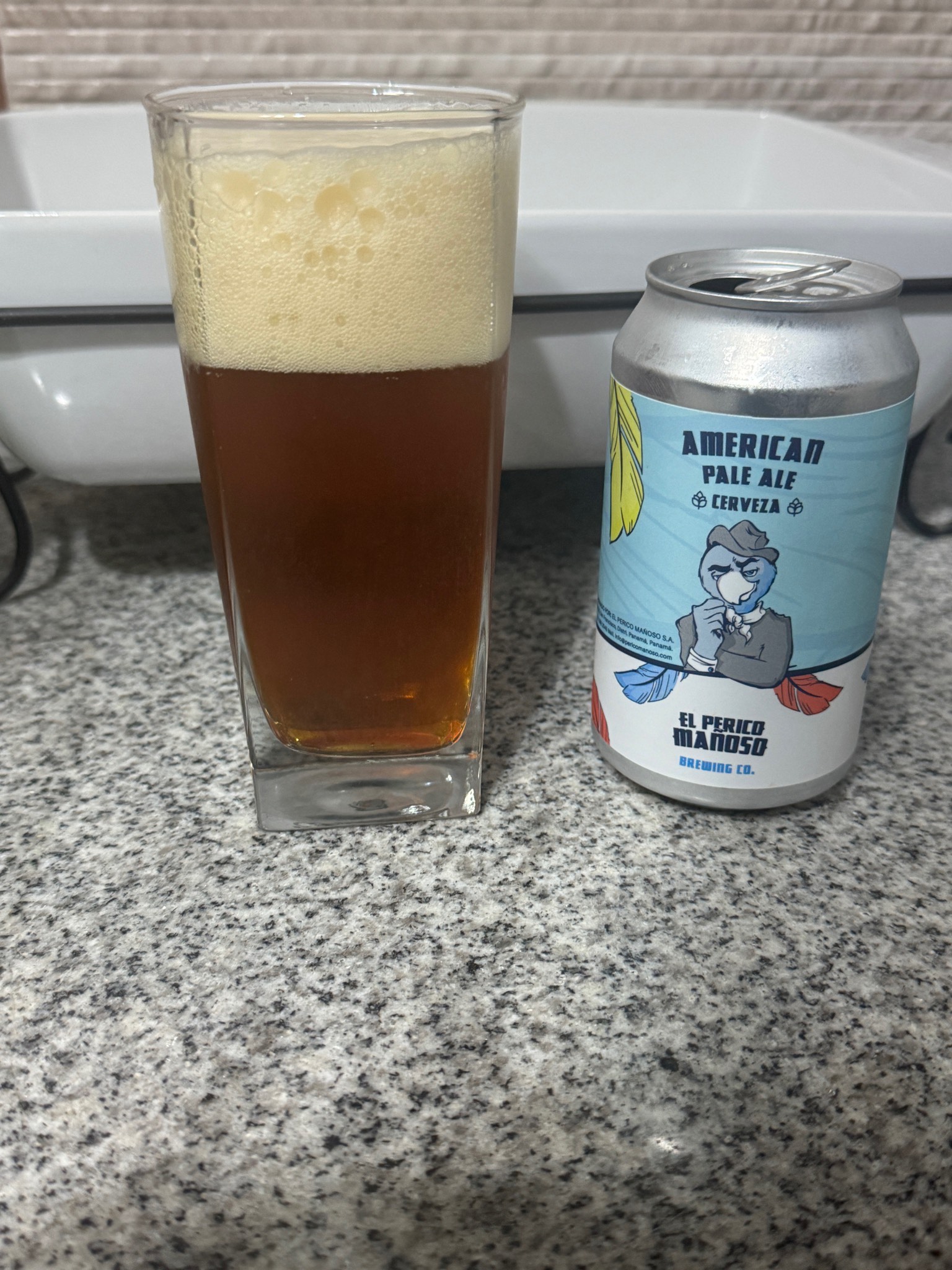 El Perico Mañoso American Pale Ale, El Perico Mañoso Brewing Co.
