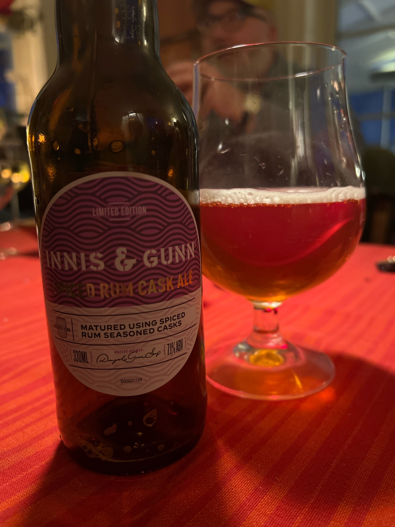 Spiced Rum Cask Ale, Scotland