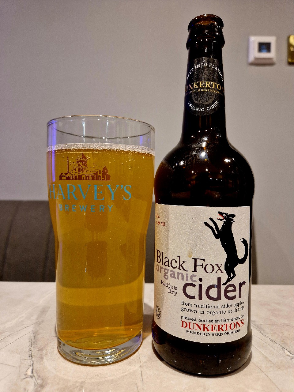 Black Fox Organic Cider, Dunkertons Cider