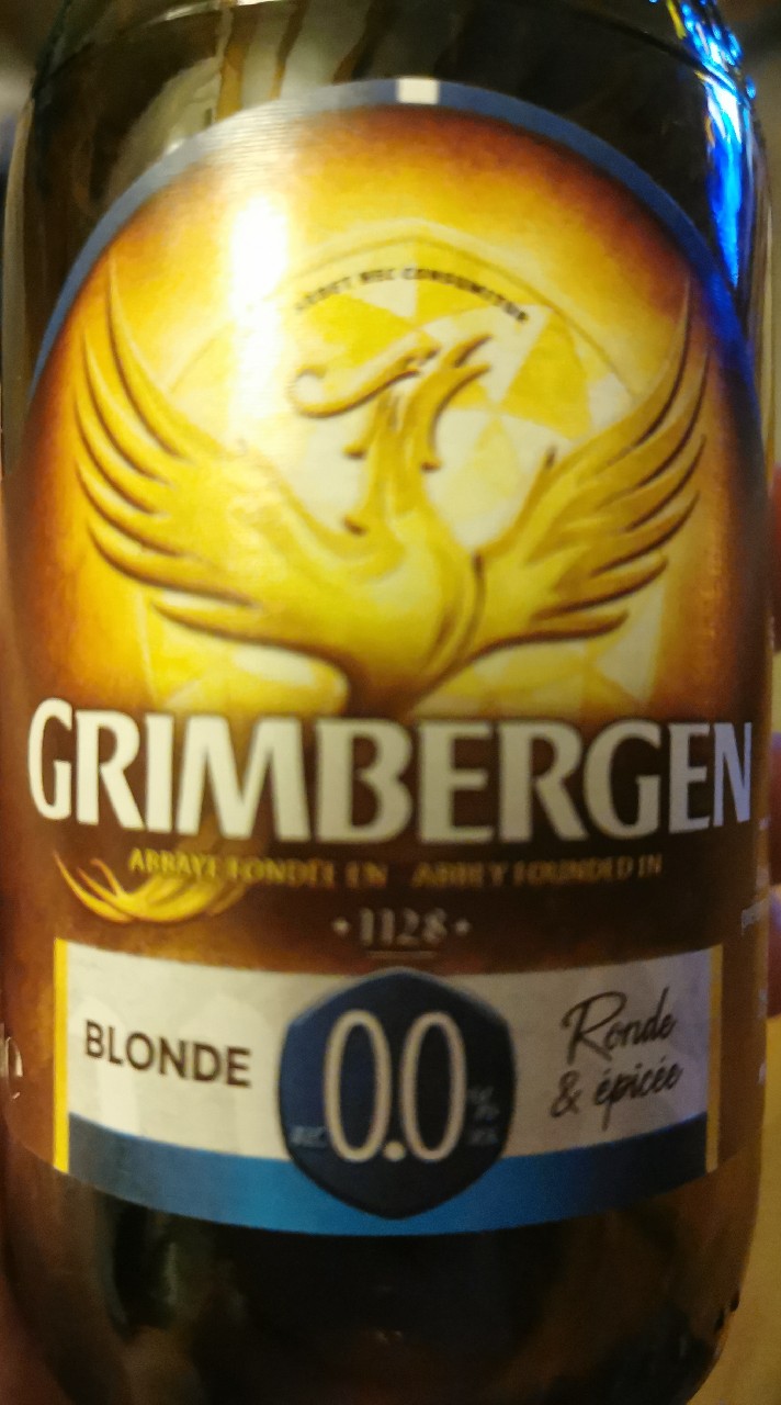 Grimbergen Blonde Sans Alcool, Belgium