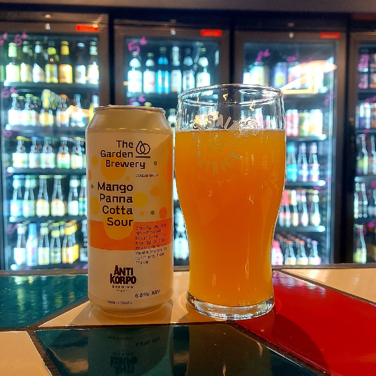 Mango Panna Cotta Sour, Croatia