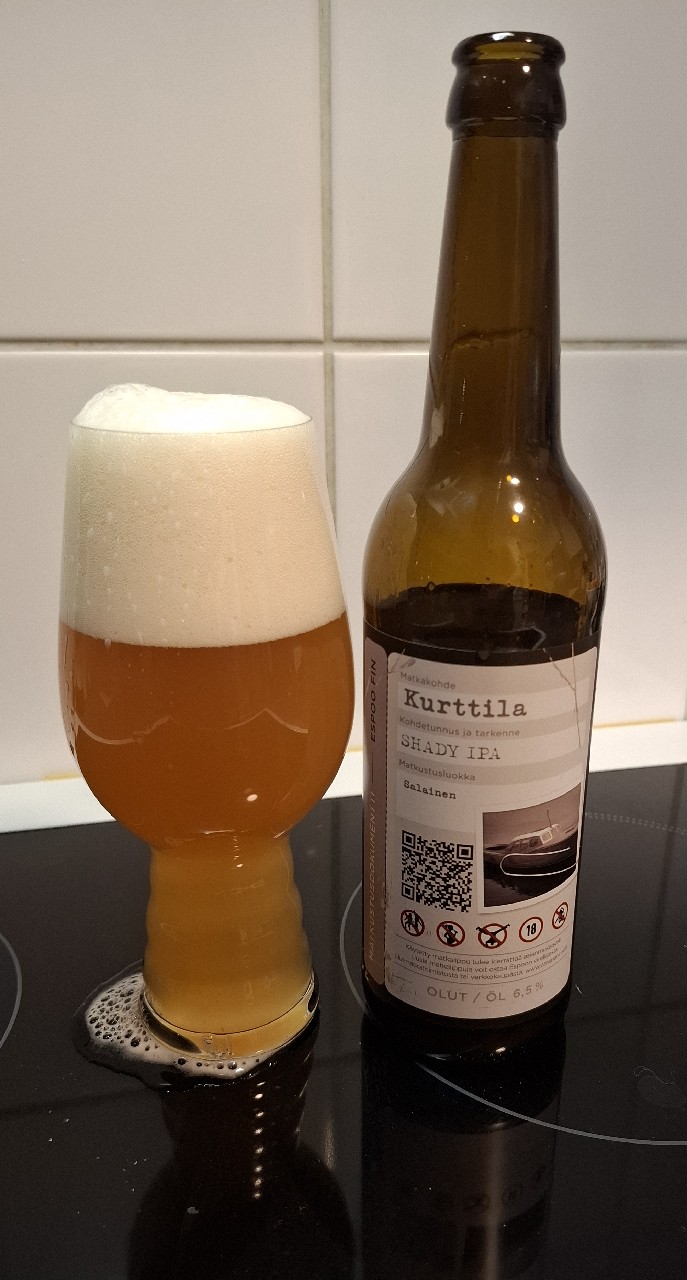 Kurttila Shady IPA, Finland
