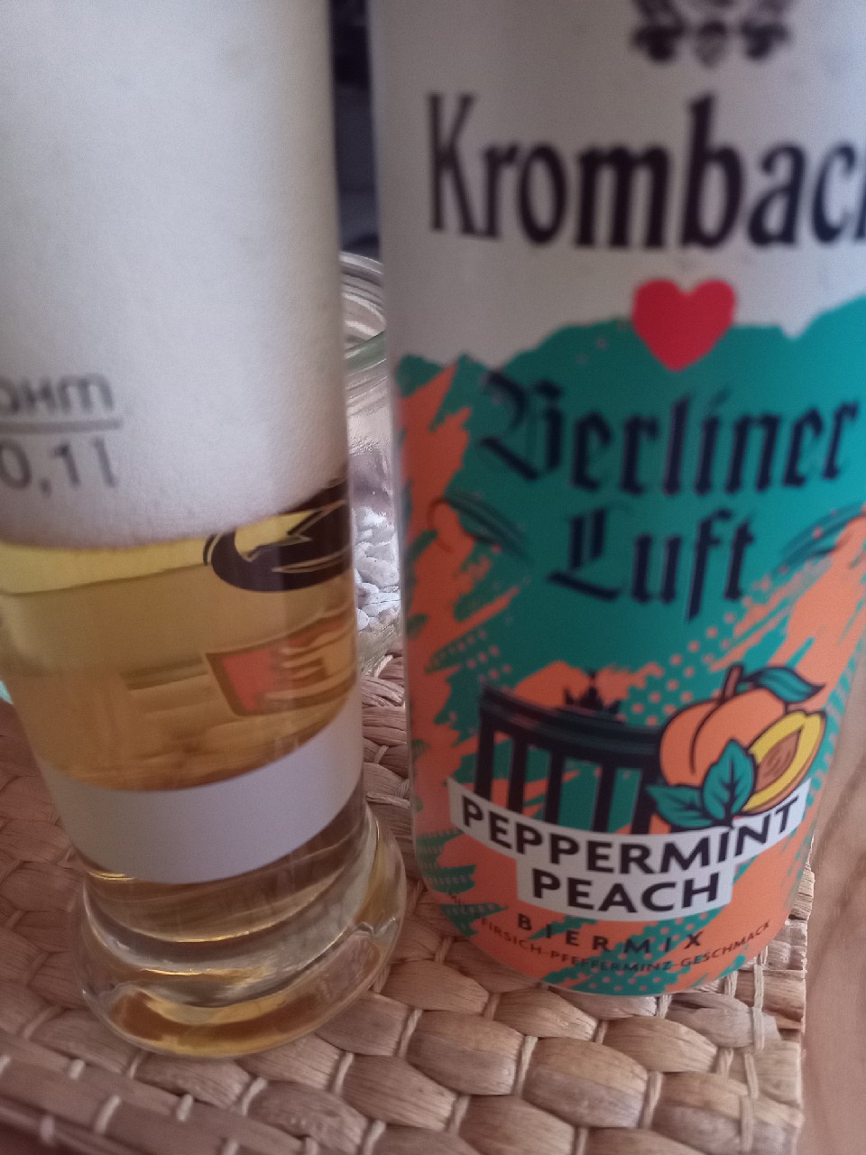 Krombacher Berliner Luft Peppermint Peach, Germany