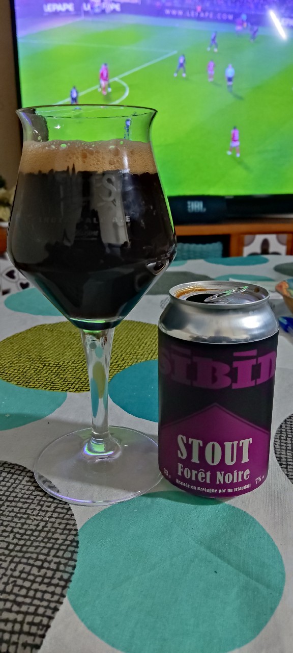 Stout Forêt Noire, Brasserie Sibin