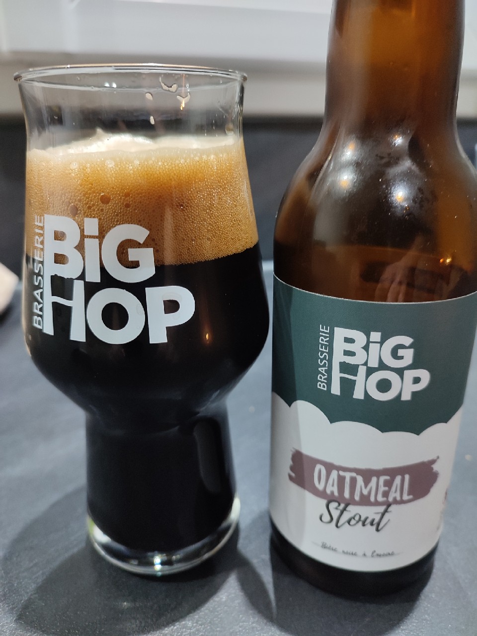 Big Hop Oatmeal Stout, Brasserie Big Hop