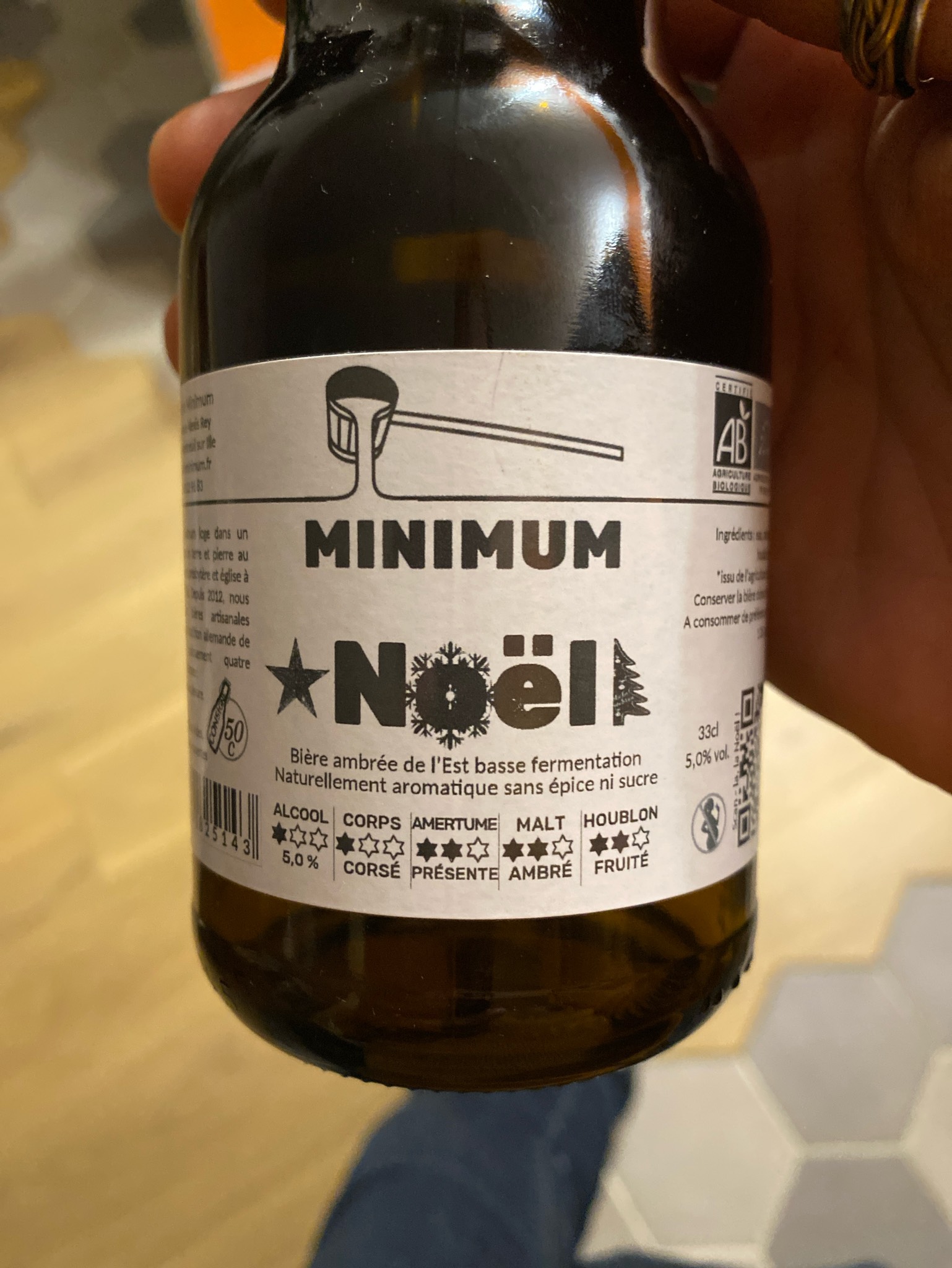 Minimum Noël, Brasserie Minimum