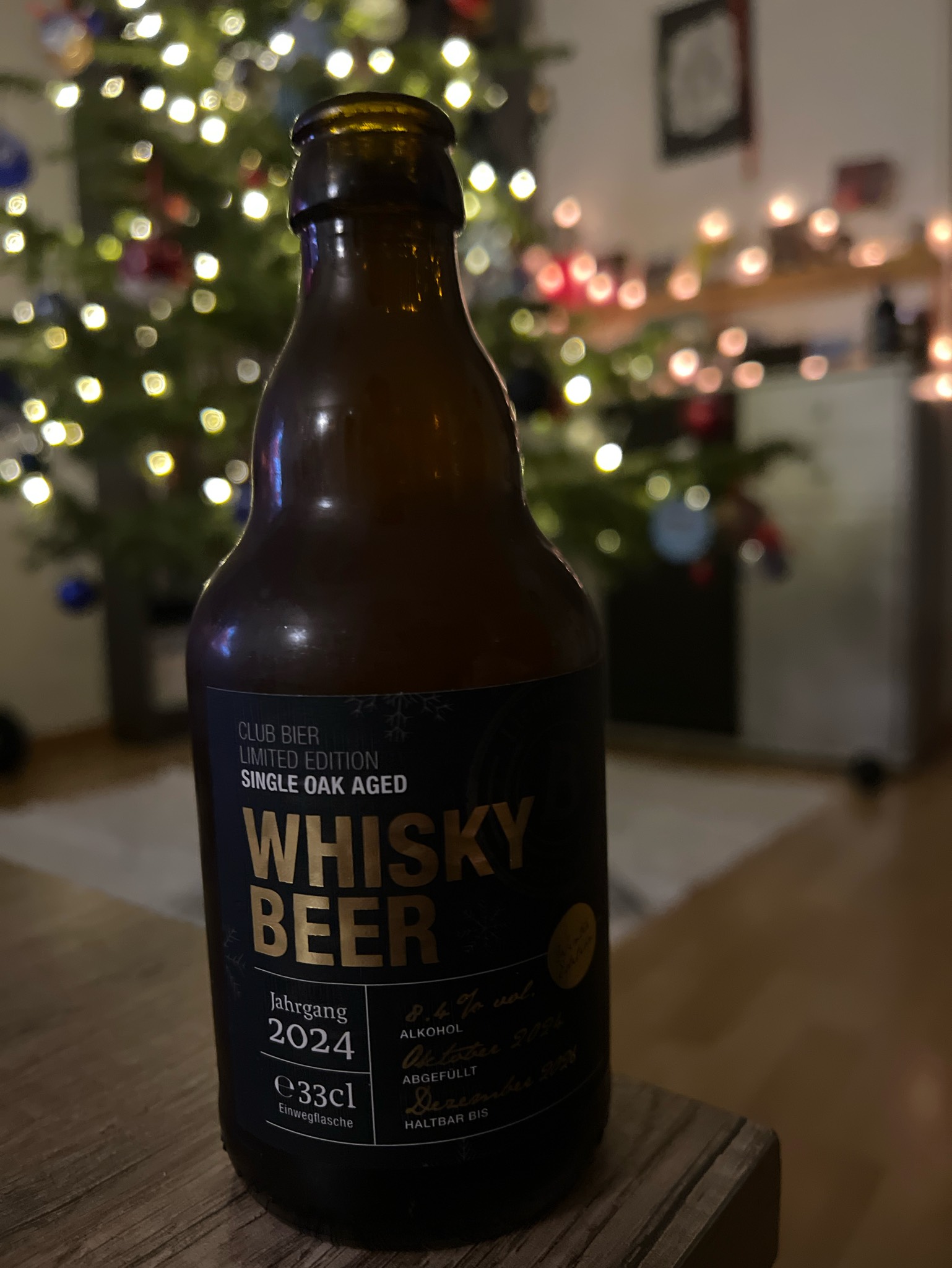Club Bier Limited Edition Single Oak Aged Whisky Beer (2021), Liechtenstein