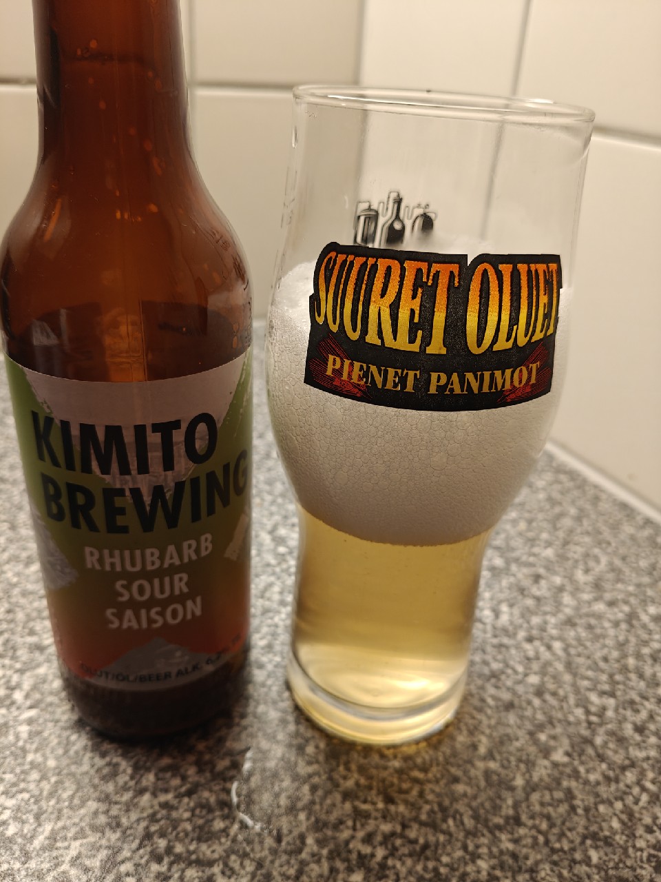 Rhubarb Sour Saison, Finland