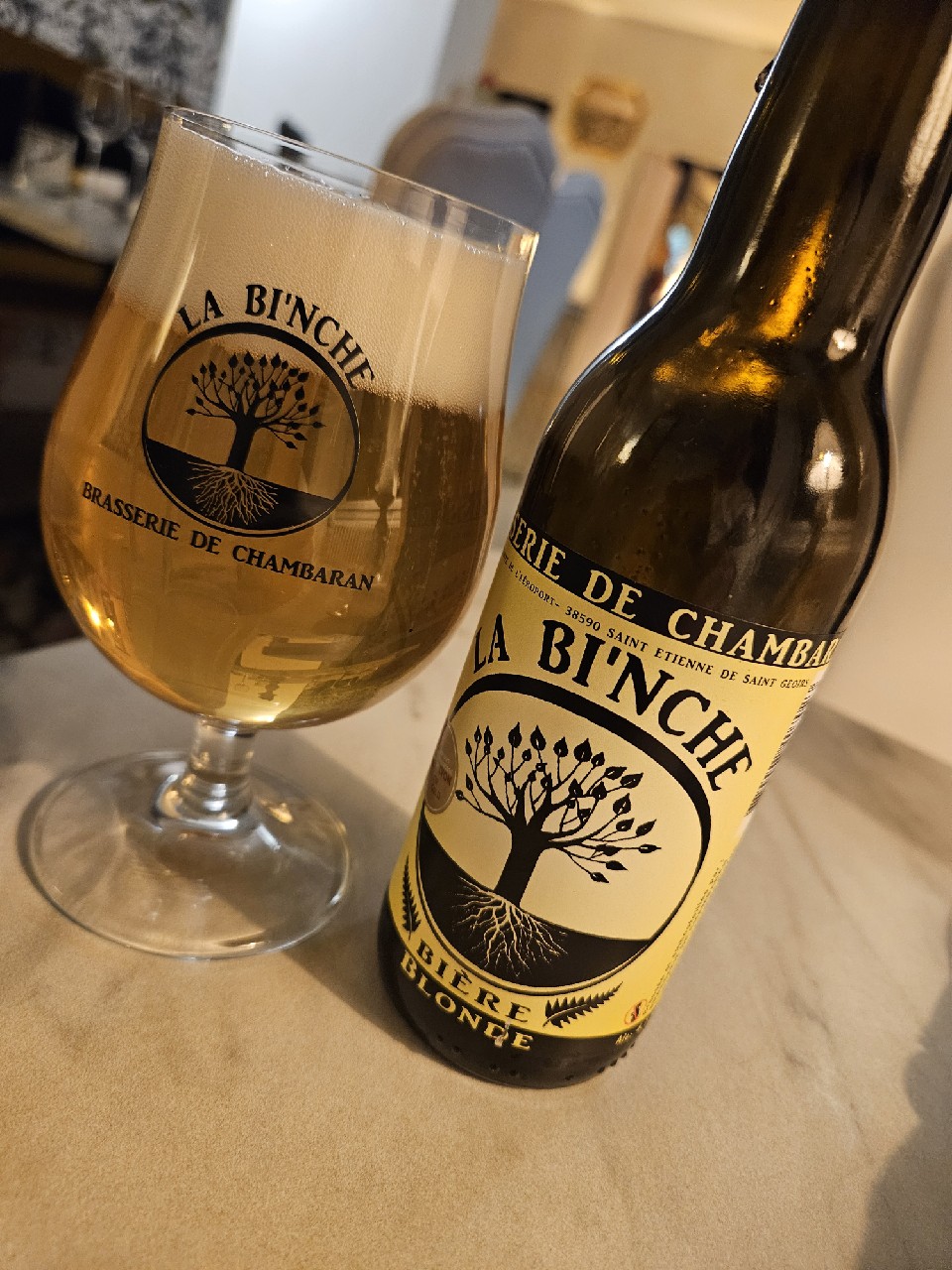 La Bi'nche Blonde, Brasserie De Chambaran (La Bi'nche)