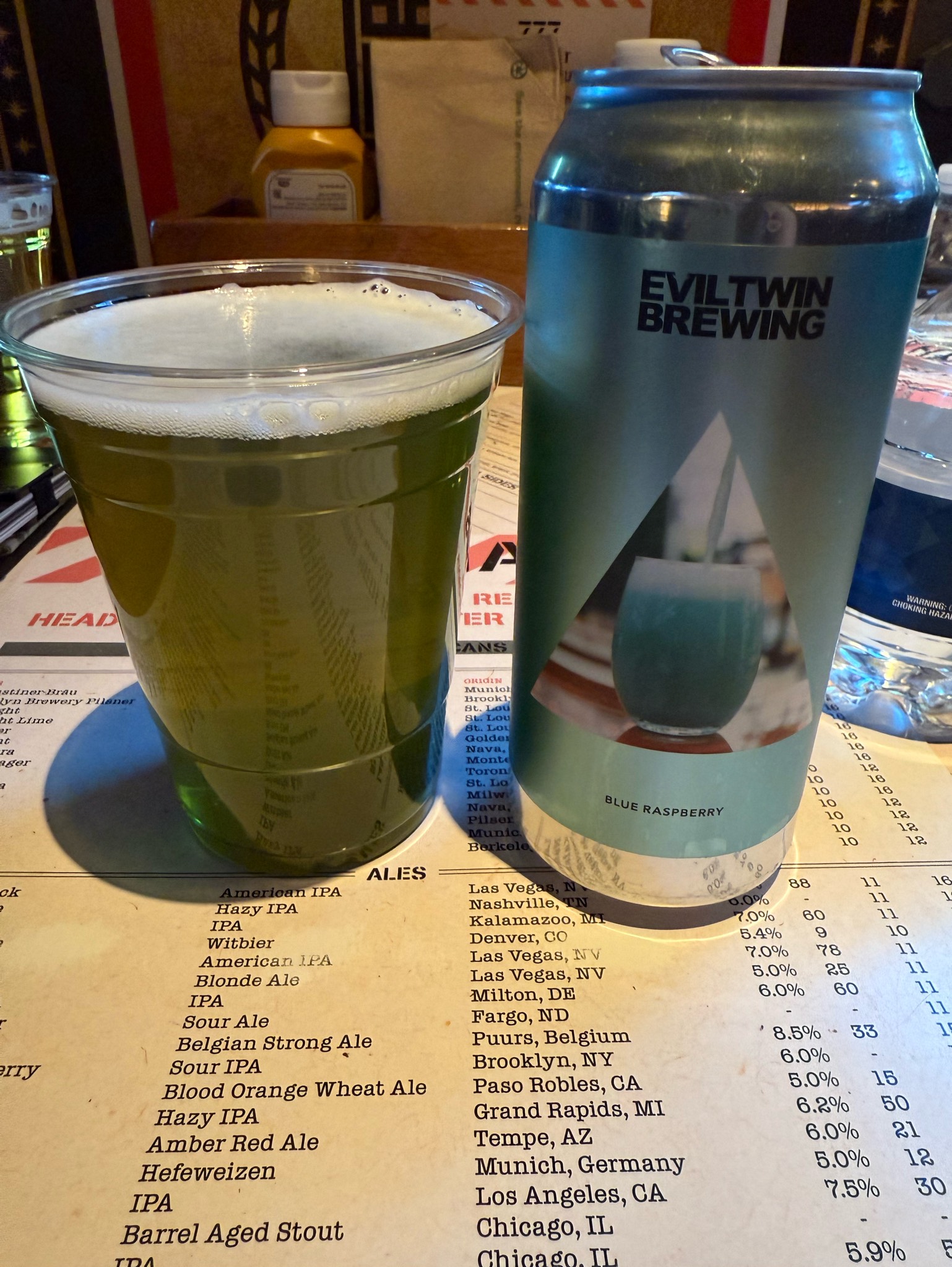 Blue Raspberry, United States